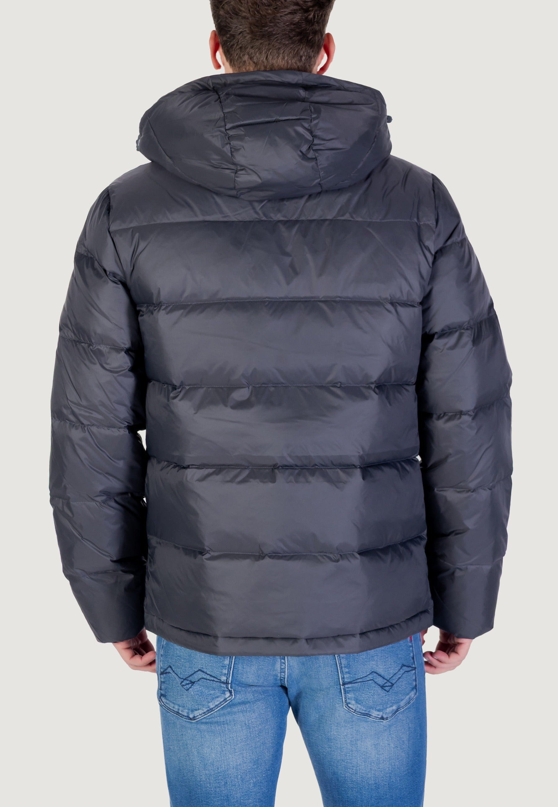 Down Jacket Calvin Klein Jeans LS NYLON ZIP OFF HOO