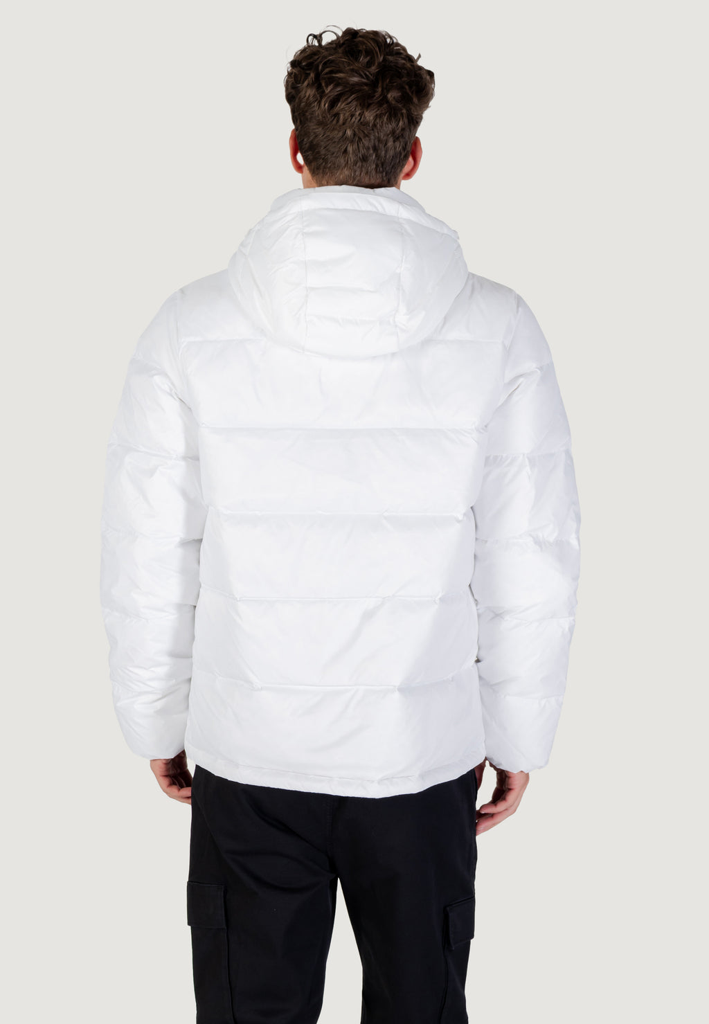 Down Jacket Calvin Klein Jeans LS NYLON ZIP OFF HOO