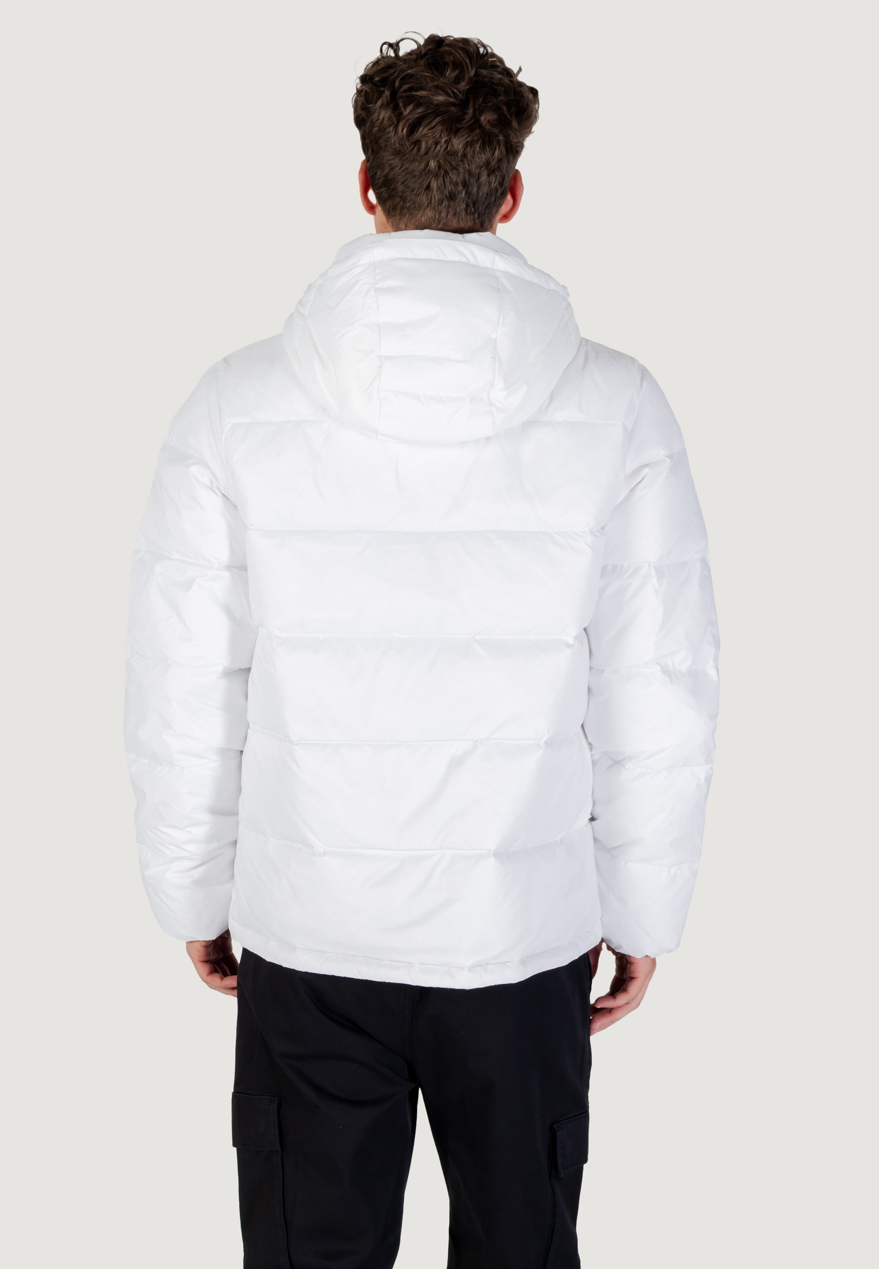 Down Jacket Calvin Klein Jeans LS NYLON ZIP OFF HOO