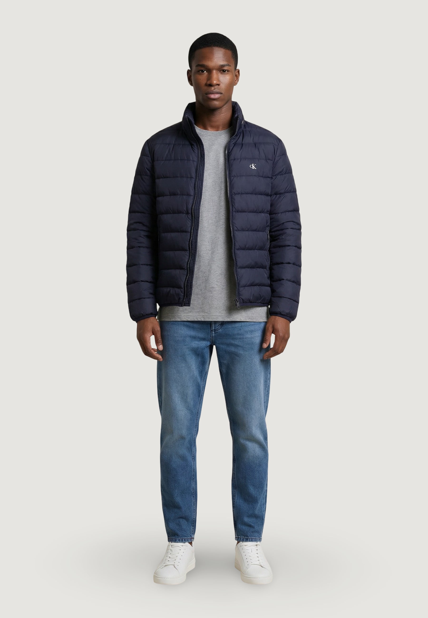 Piumino Calvin Klein Jeans LS NYLON LT WT HOODE