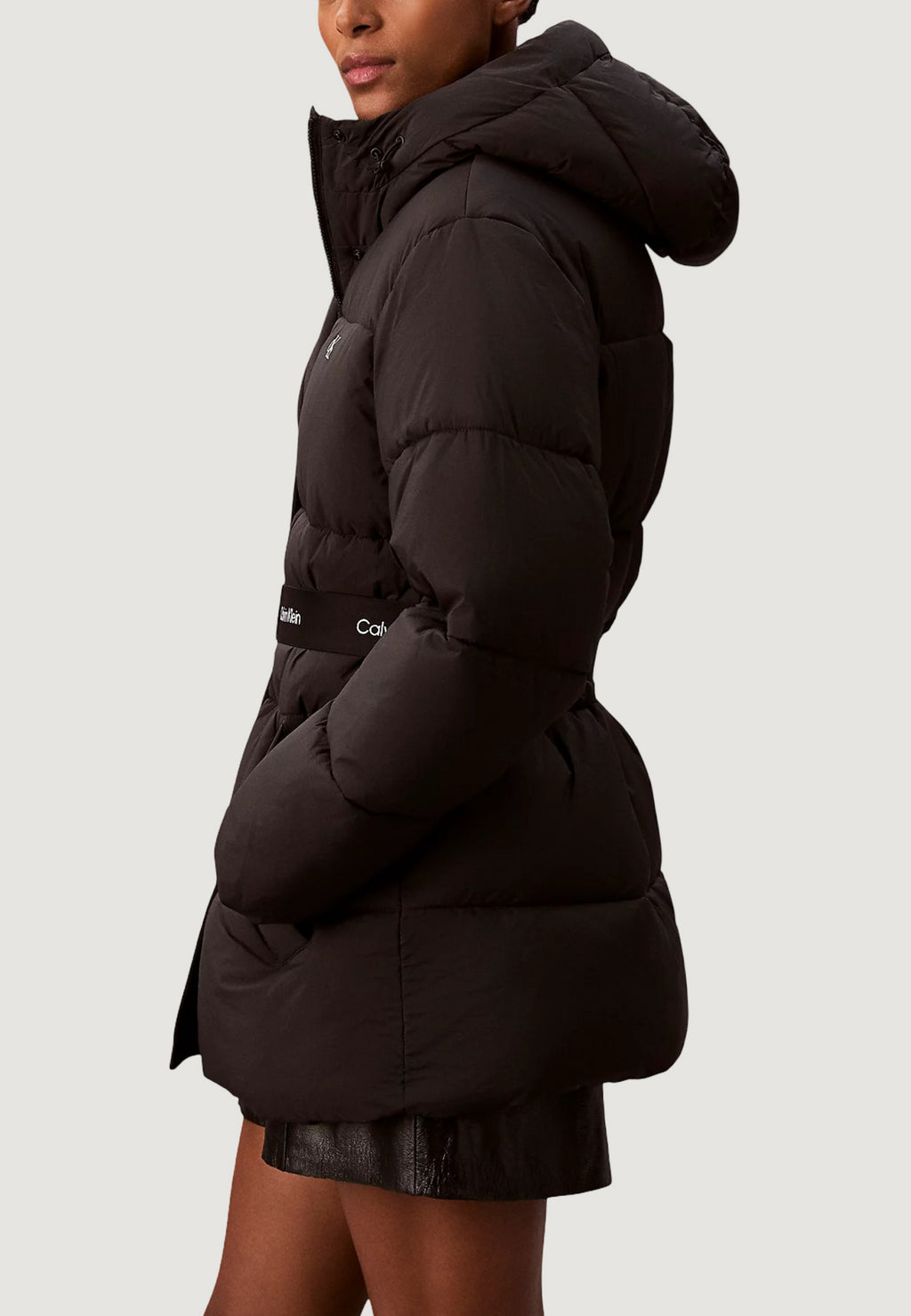 Down jacket Calvin Klein Jeans BELTED MIDWEIGHT PUF