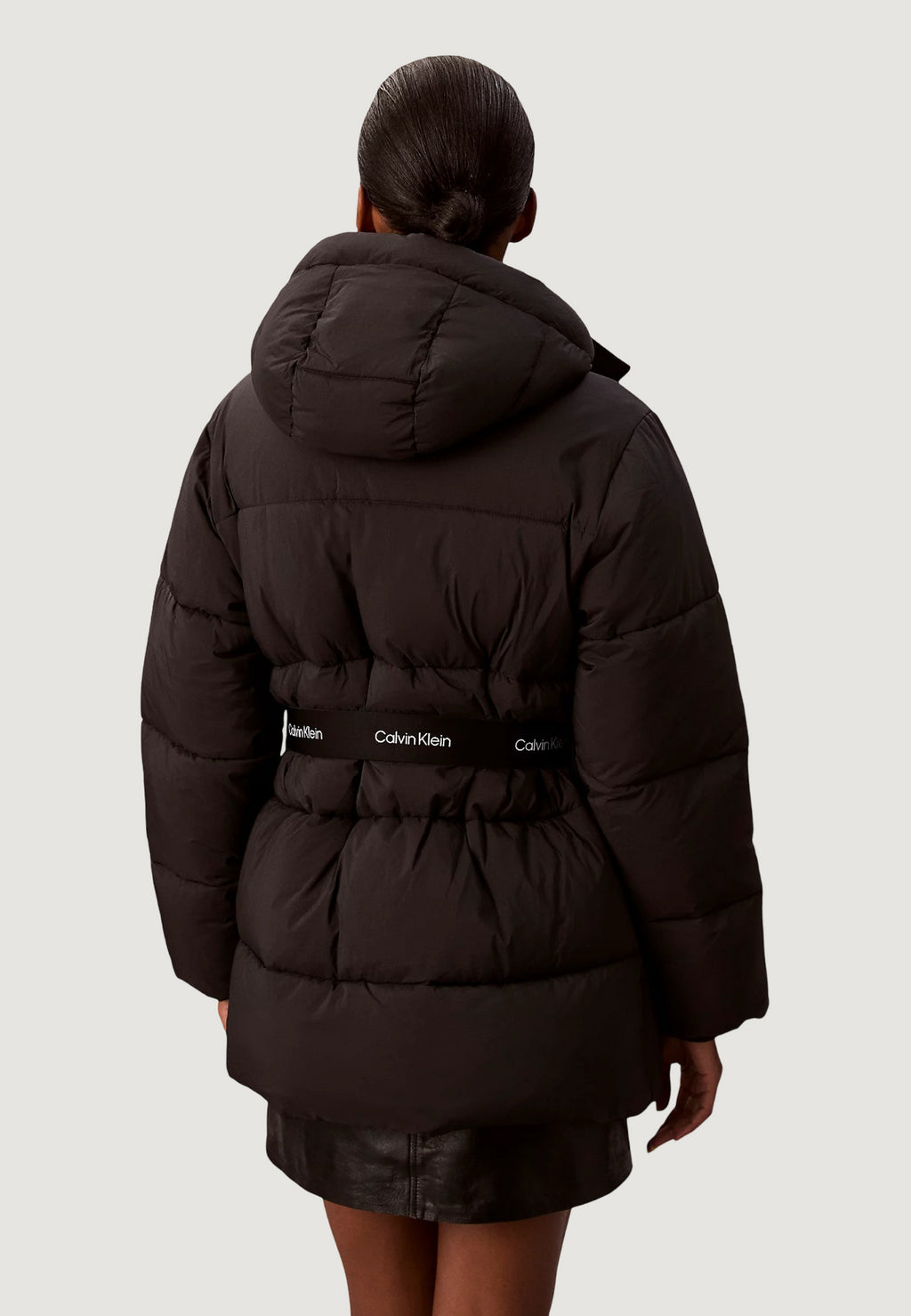 Down jacket Calvin Klein Jeans BELTED MIDWEIGHT PUF