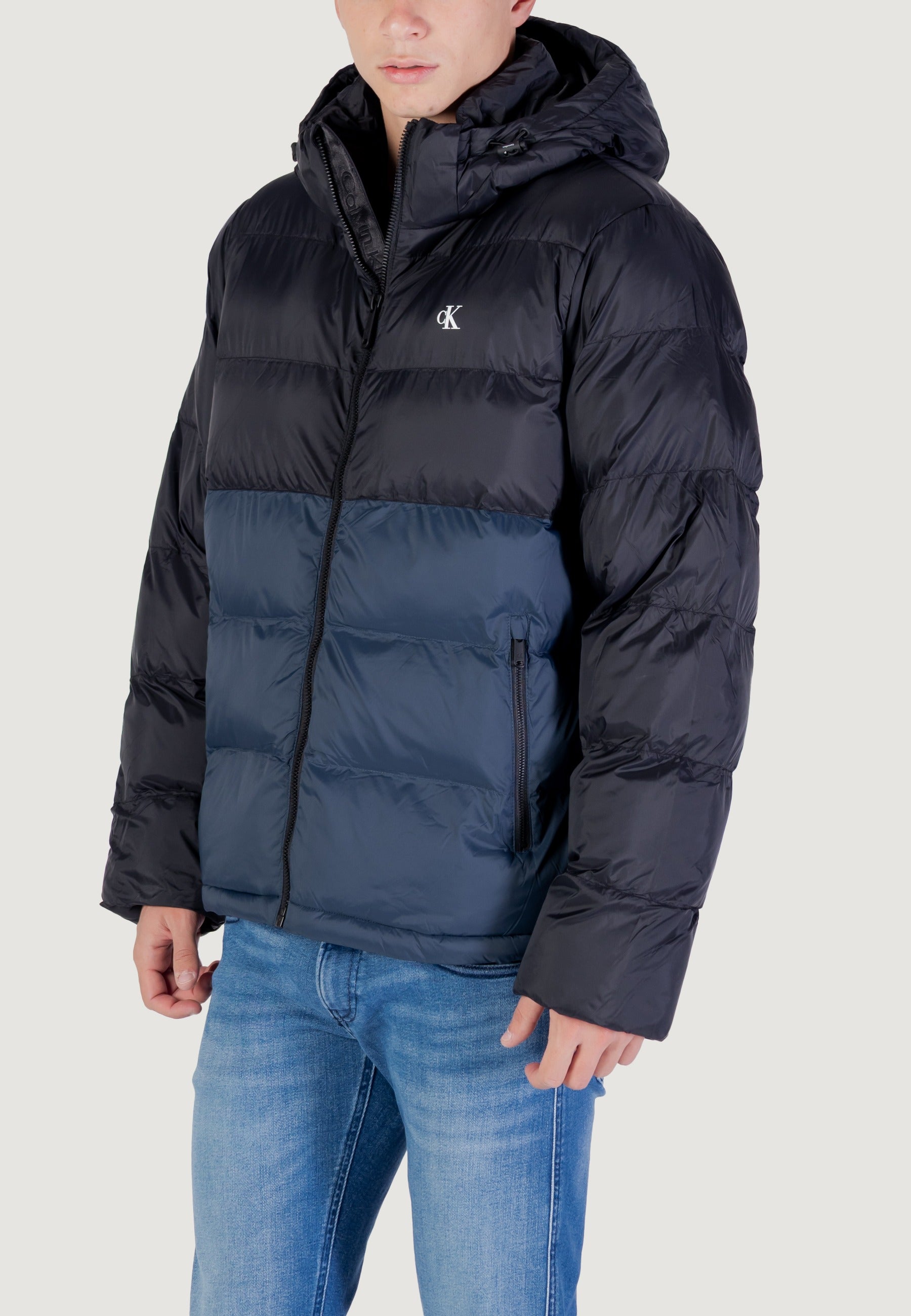 Down Jacket Calvin Klein Jeans LS NYLON COLOR BOCK