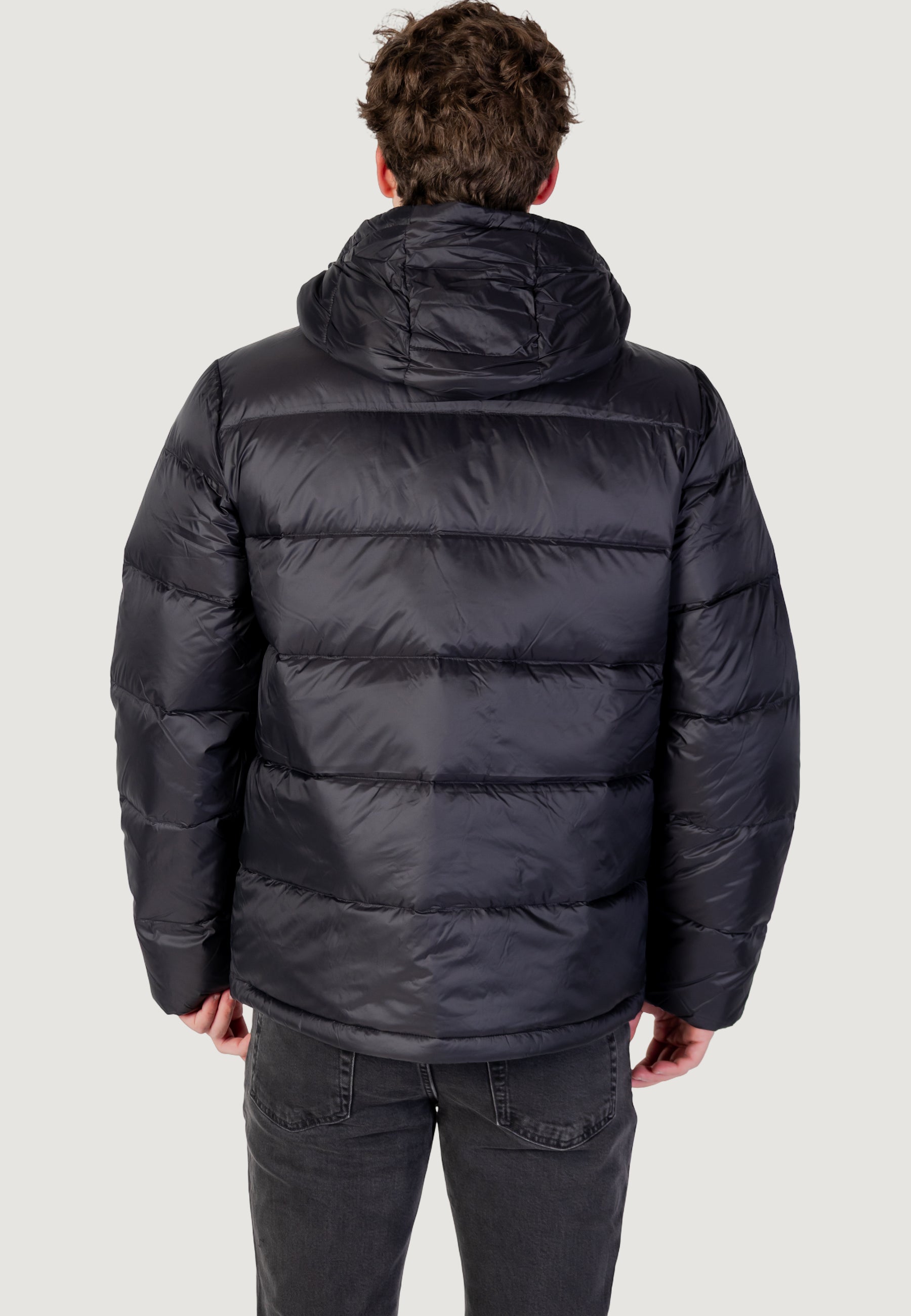 Down Jacket Calvin Klein Jeans LS NYLON ZIP OFF HOO