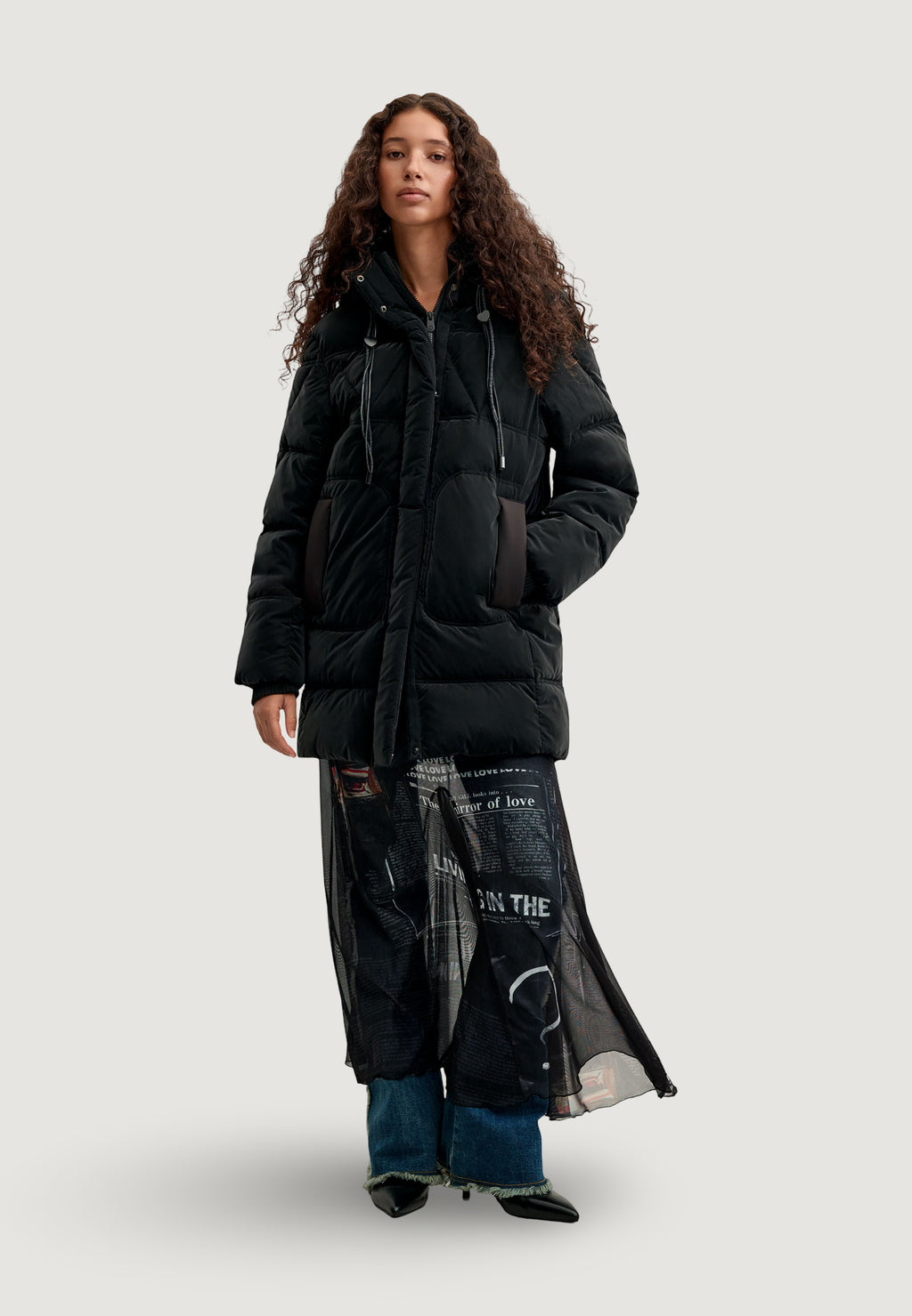 Down jacket Desigual COAT_PRISCILLA