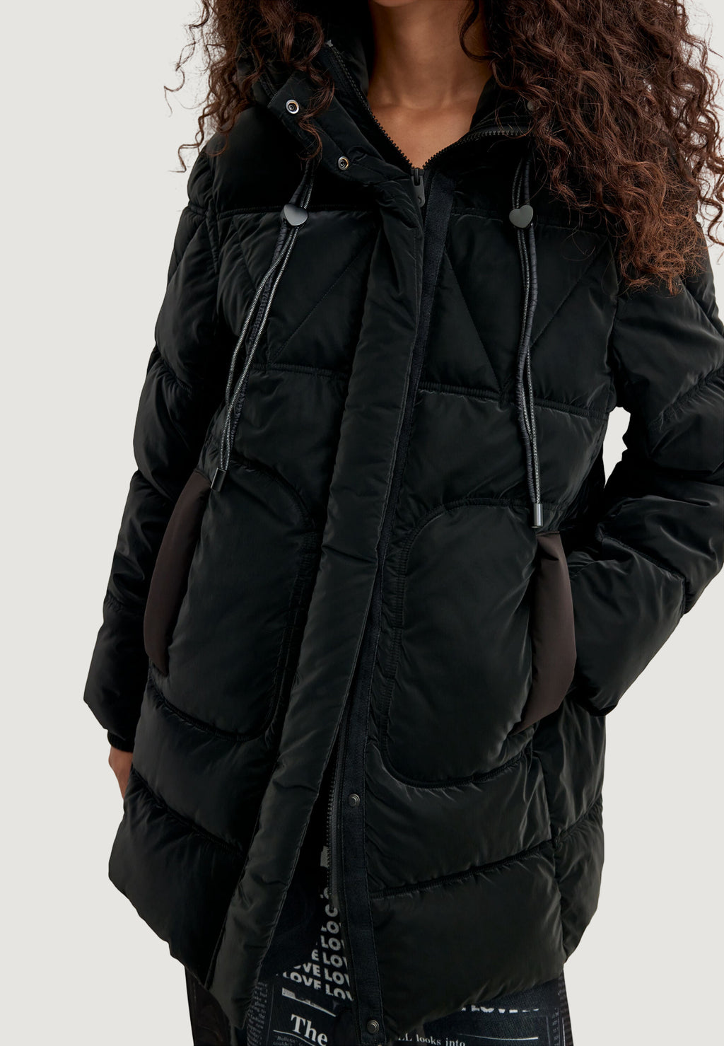 Down jacket Desigual COAT_PRISCILLA