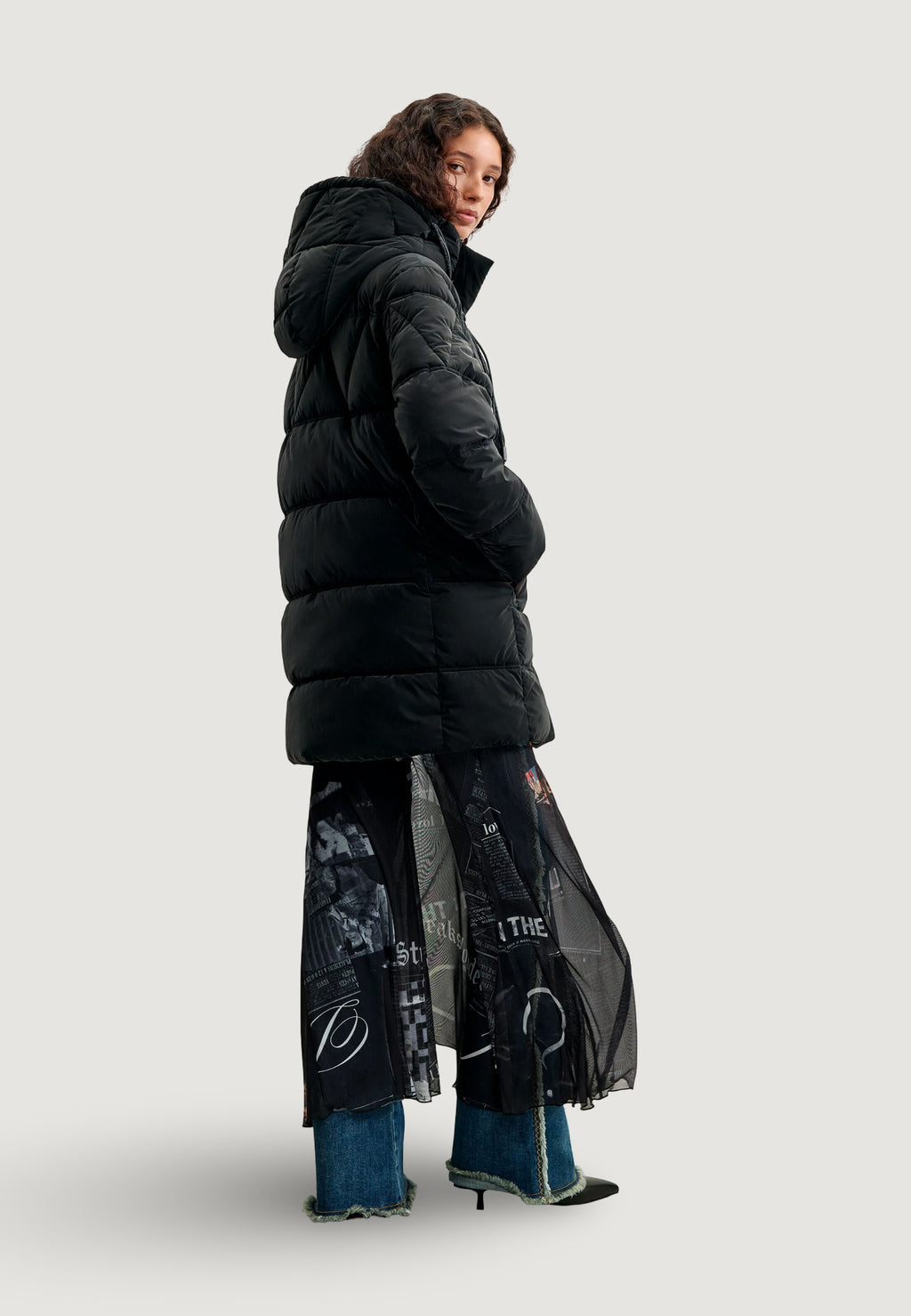 Down jacket Desigual COAT_PRISCILLA
