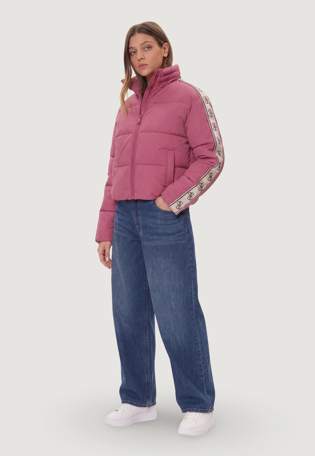 Piumino Guess Active NEW JEAN PUFFER JACK