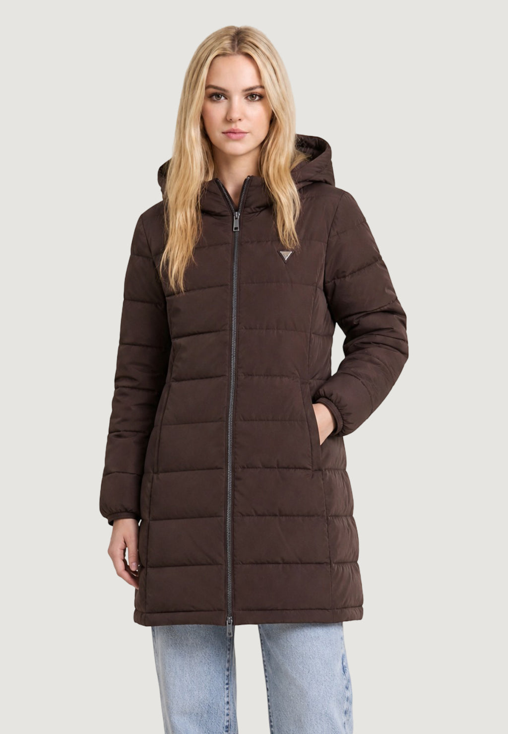 Down jacket Guess NEW ALETA LONG PUFFE
