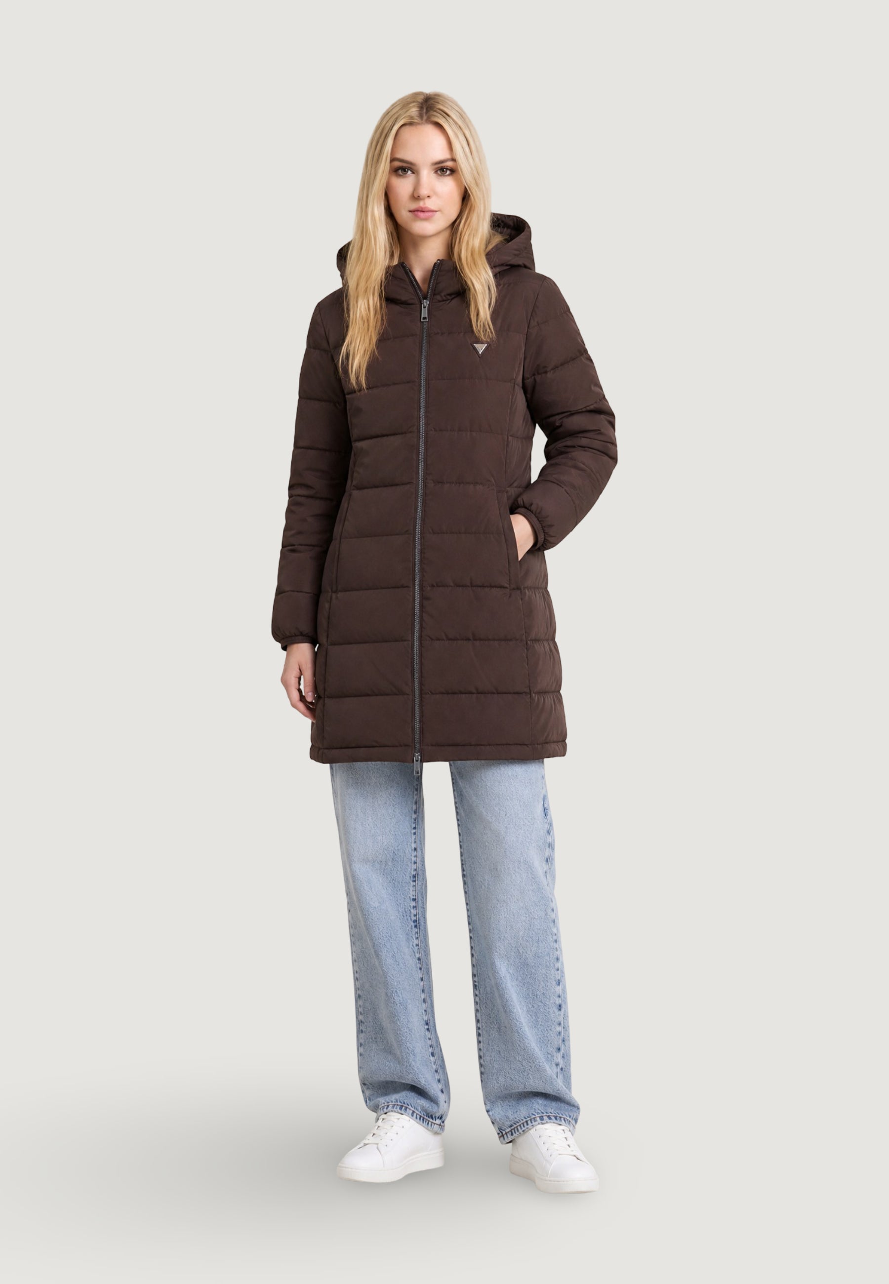 Down jacket Guess NEW ALETA LONG PUFFE