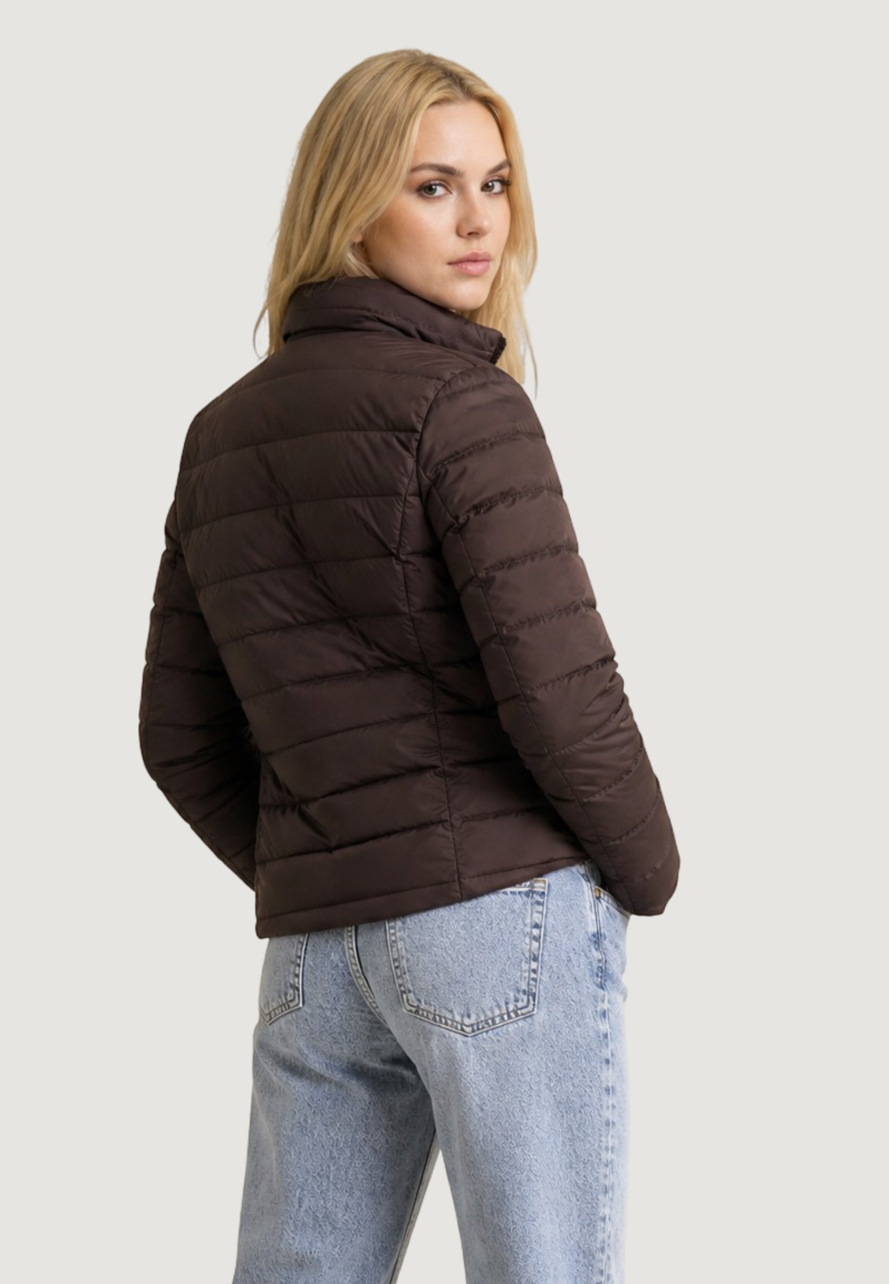 Down jacket Guess SOLID HEAVY DIANN PU