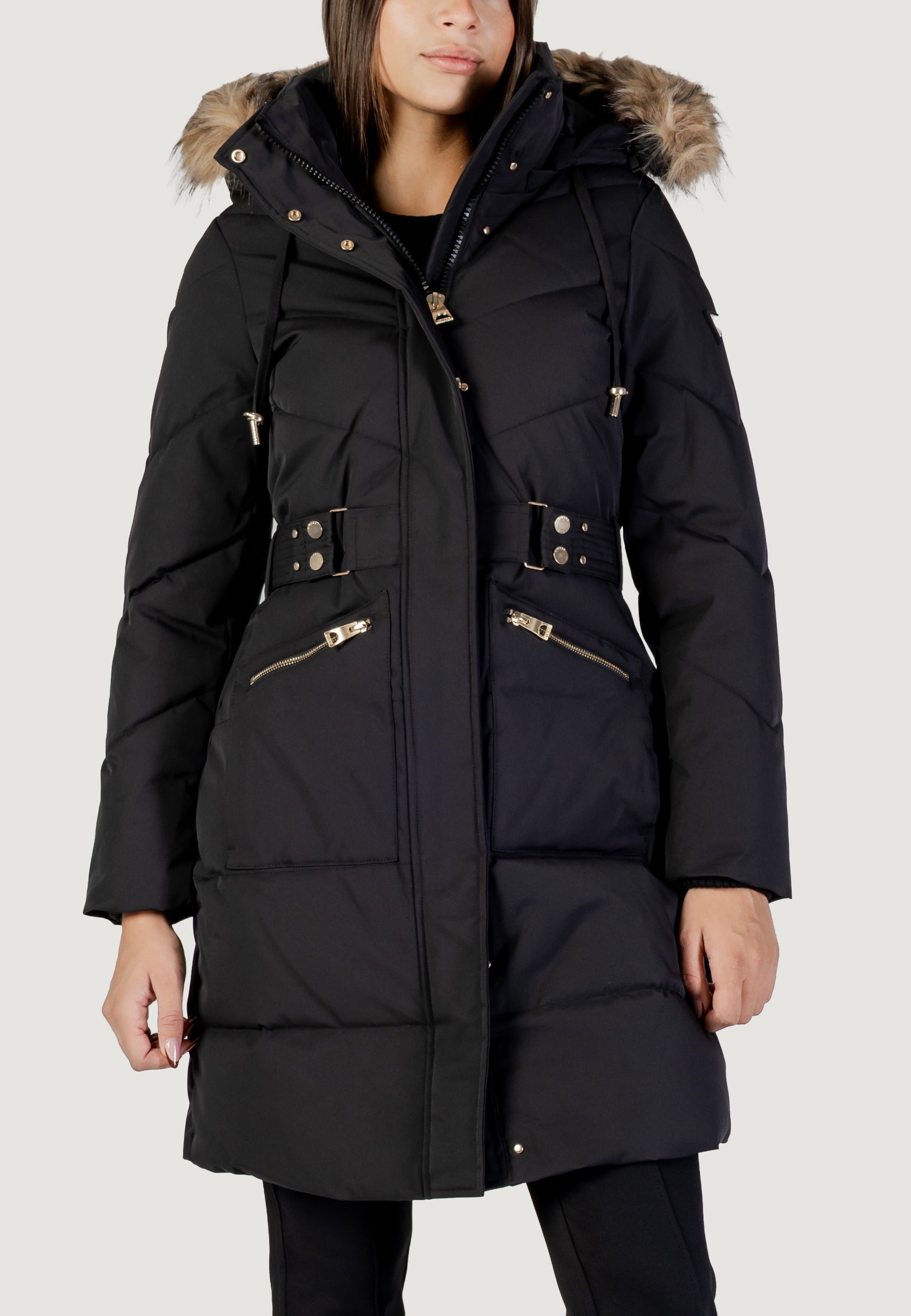 Down jacket Guess FATEMA  BELTED PUFFER