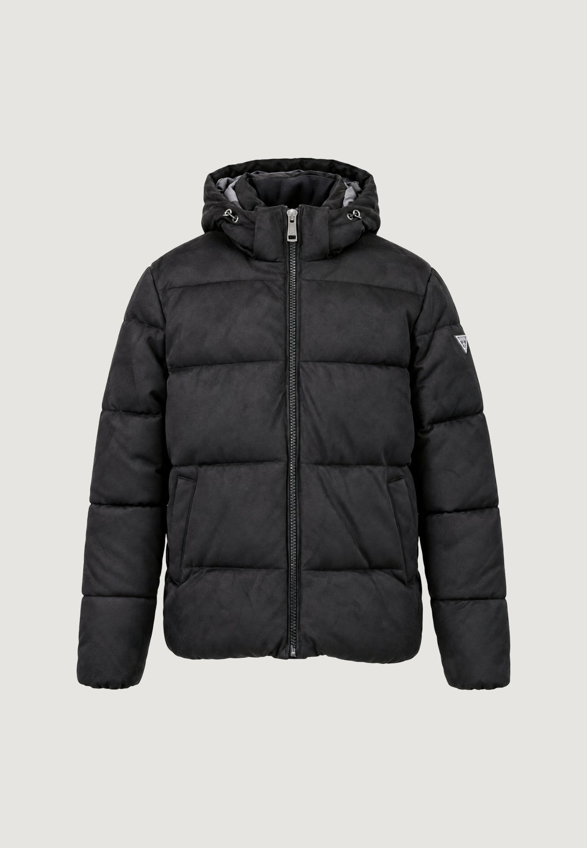 Piumino Guess SUEDE PUFFA JACKET