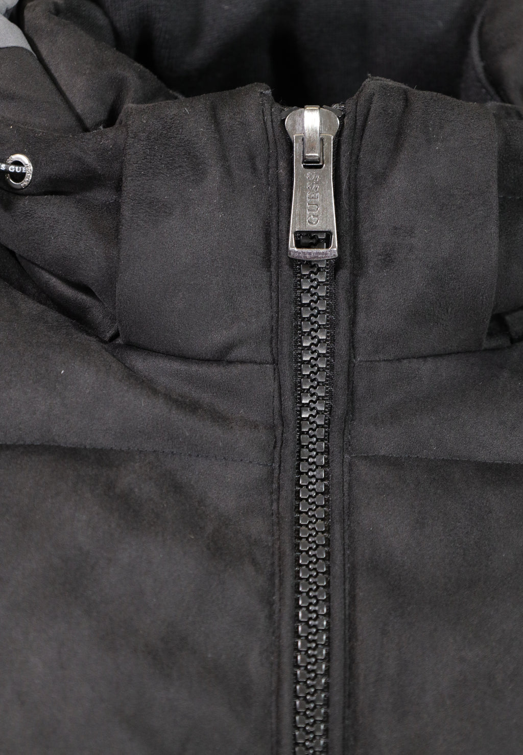 Piumino Guess SUEDE PUFFA JACKET