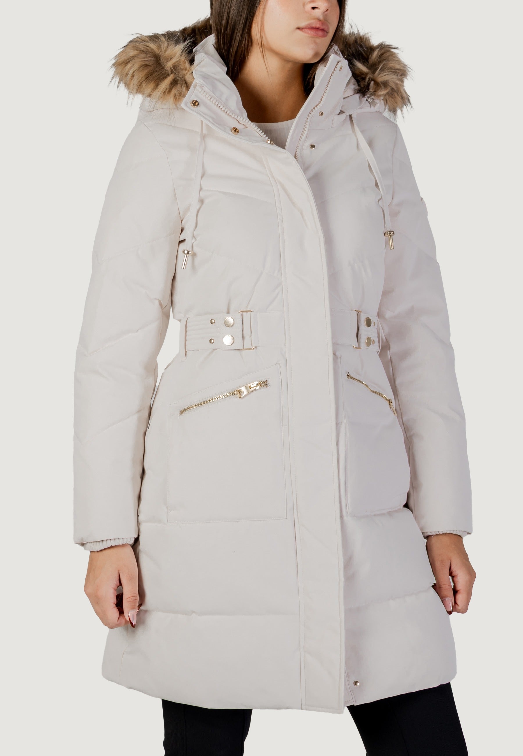 Down jacket Guess FATEMA  BELTED PUFFER