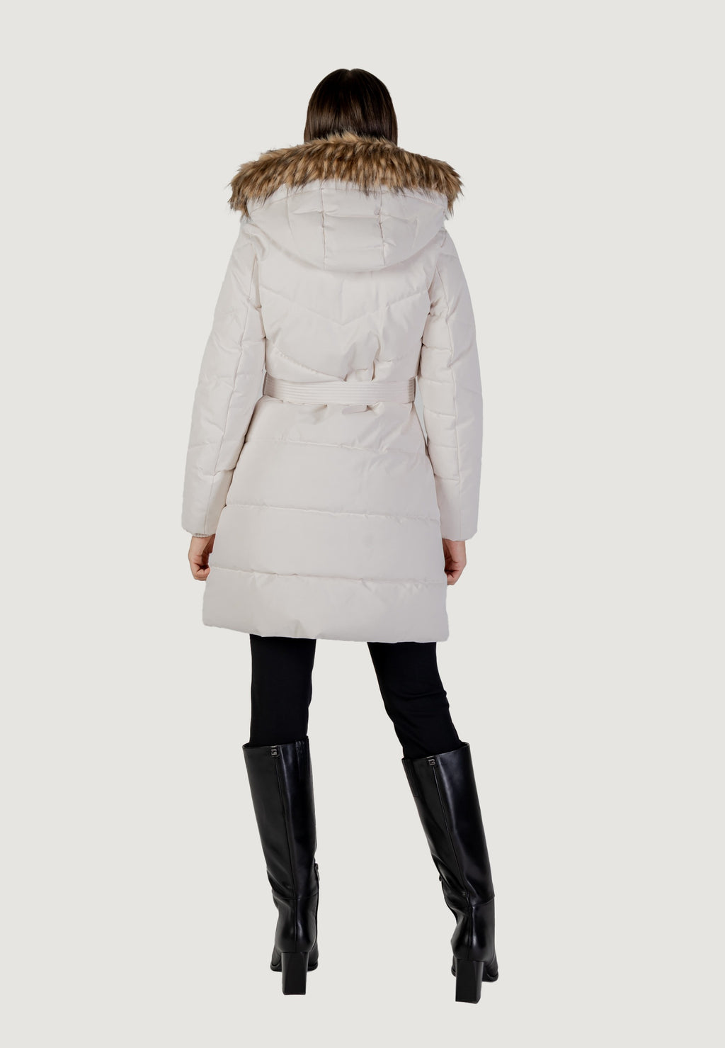 Down jacket Guess FATEMA  BELTED PUFFER