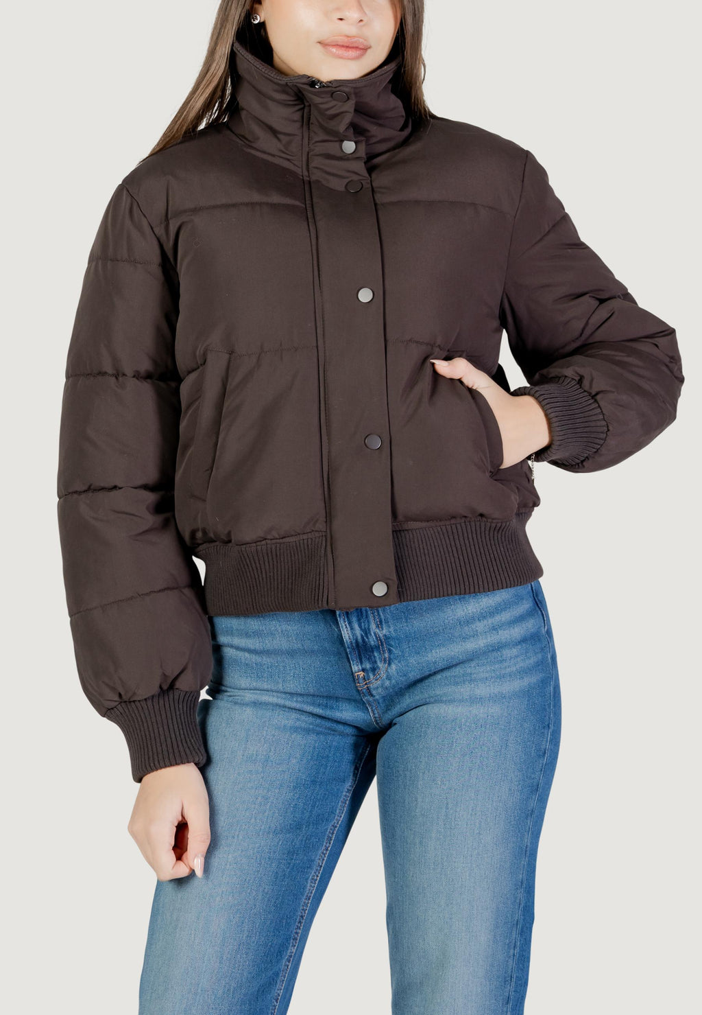 Down jacket Jacqueline de Yong NELSON SHORT PUFFER OTW SIJ