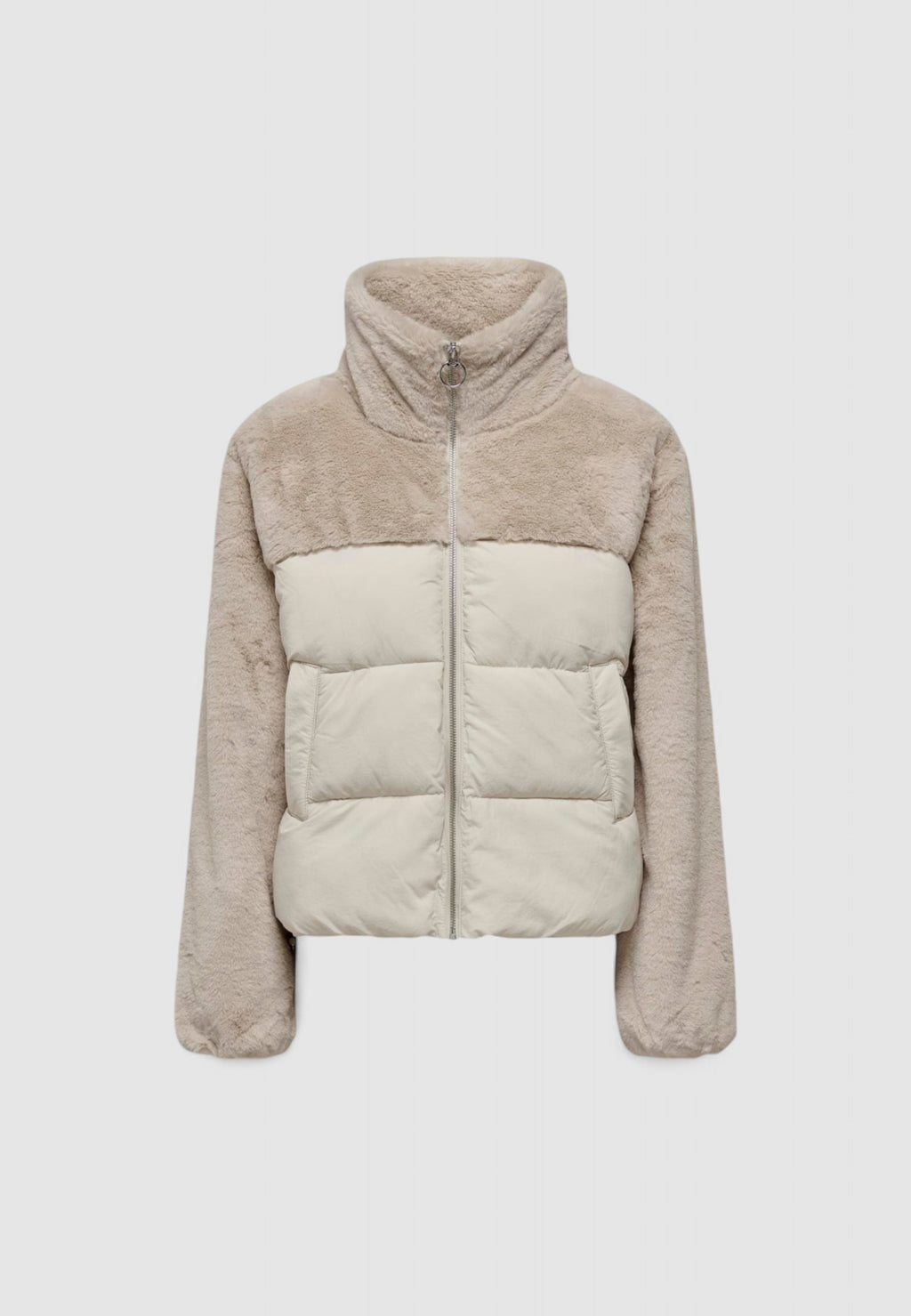 Piumino Only ONLWANJA FUR PUFFER MIX JACKET NOOS OT