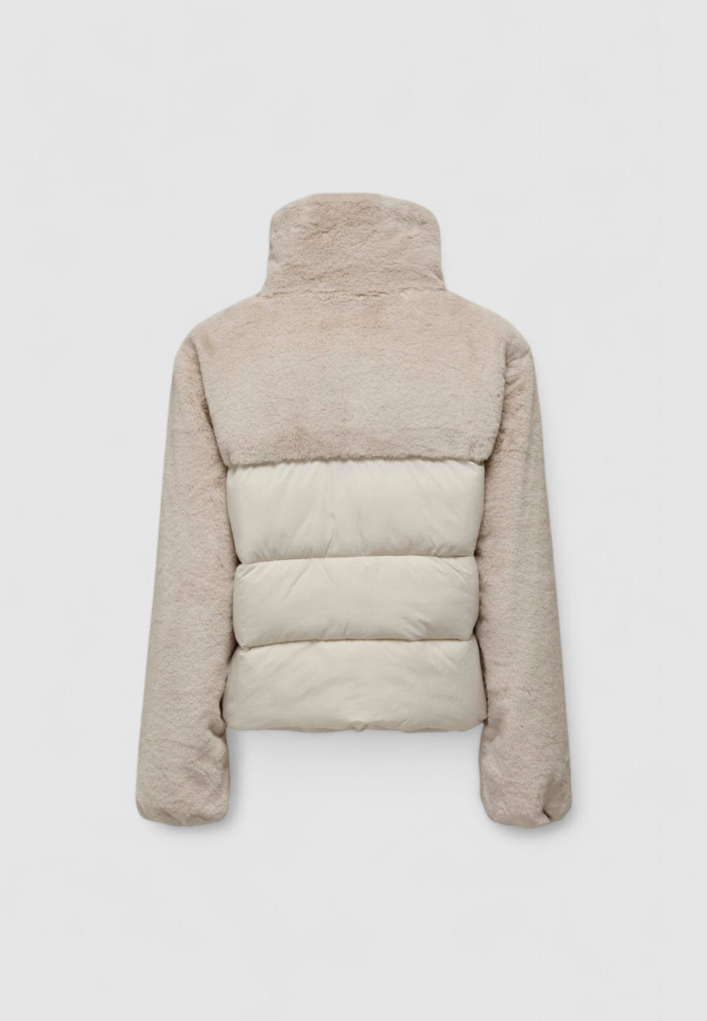 Piumino Only ONLWANJA FUR PUFFER MIX JACKET NOOS OT