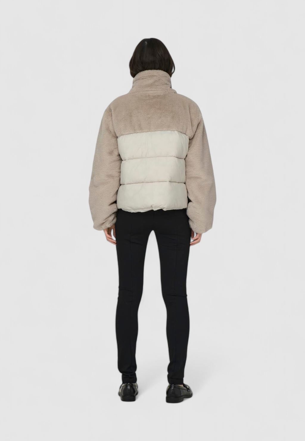 Piumino Only ONLWANJA FUR PUFFER MIX JACKET NOOS OT