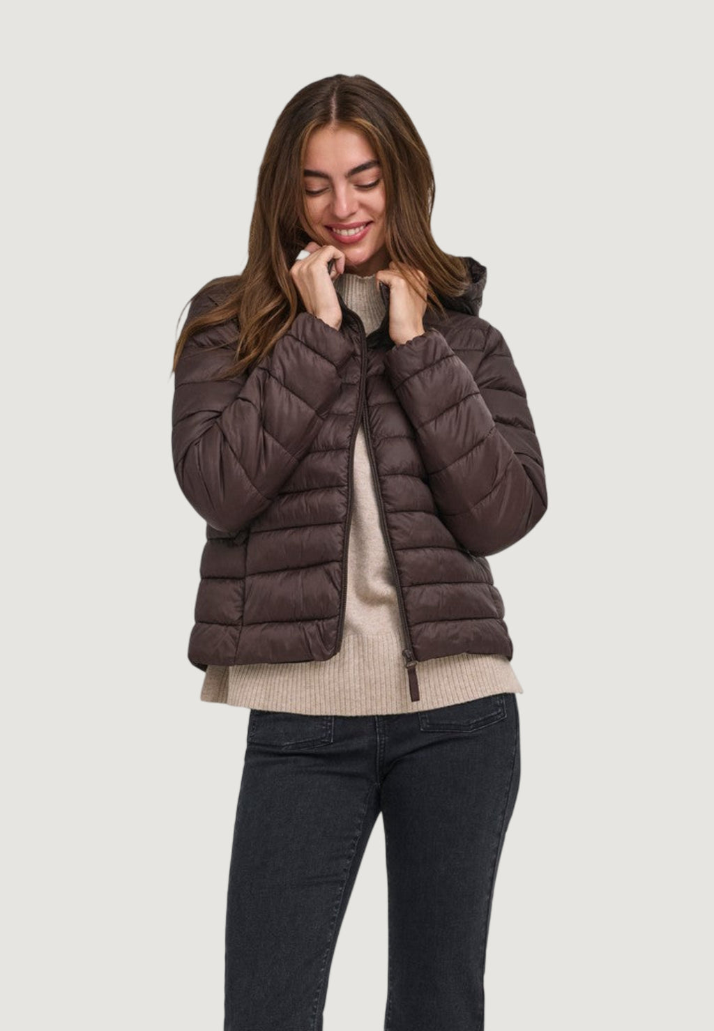 Piumino Only ONLTAHIA LW QUILTED HOOD JKT NOOS OTW