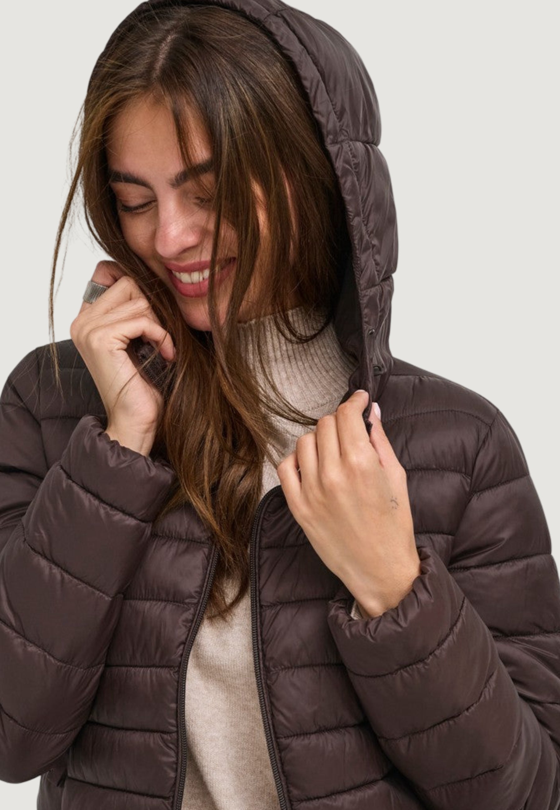 Piumino Only ONLTAHIA LW QUILTED HOOD JKT NOOS OTW