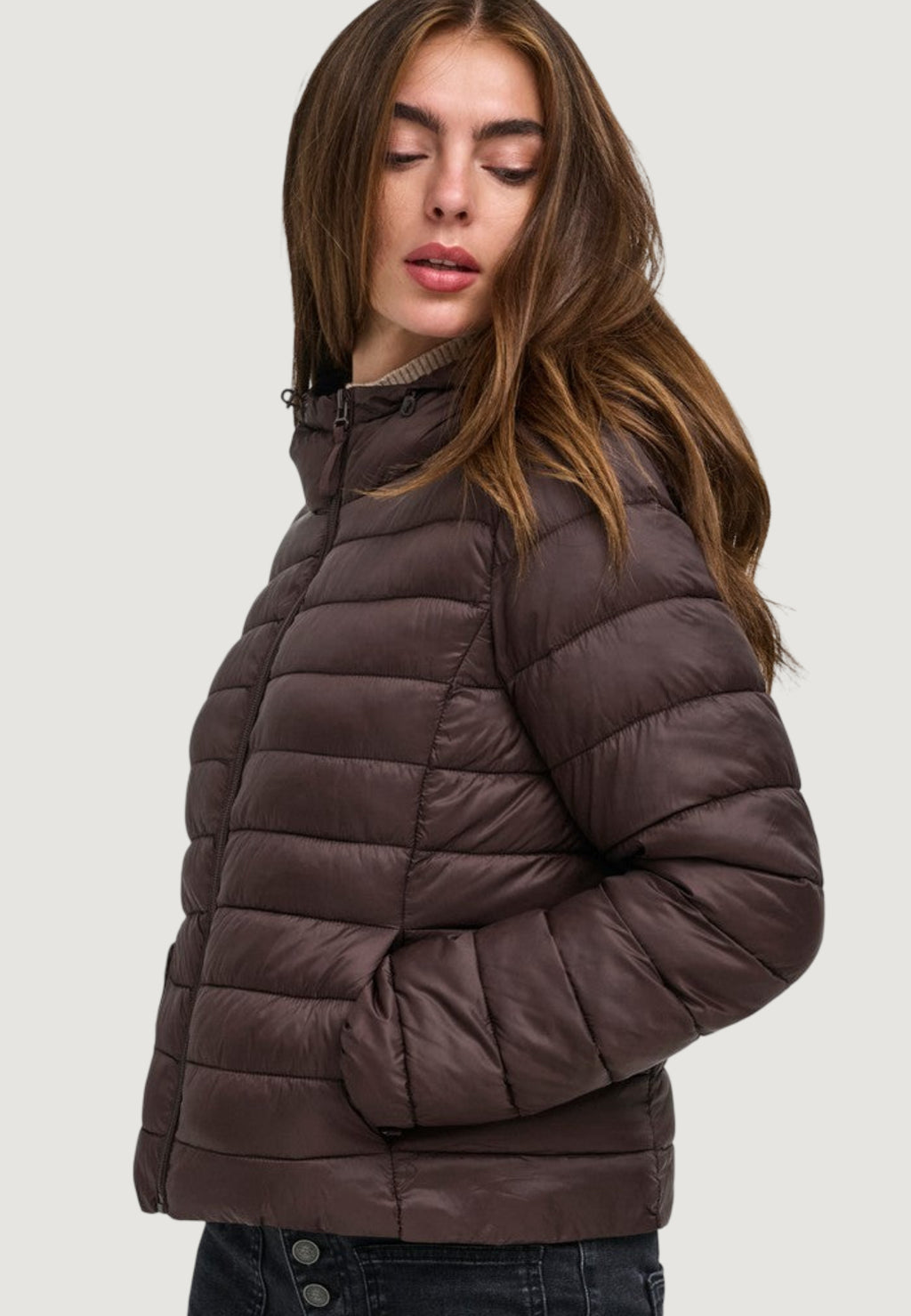Piumino Only ONLTAHIA LW QUILTED HOOD JKT NOOS OTW