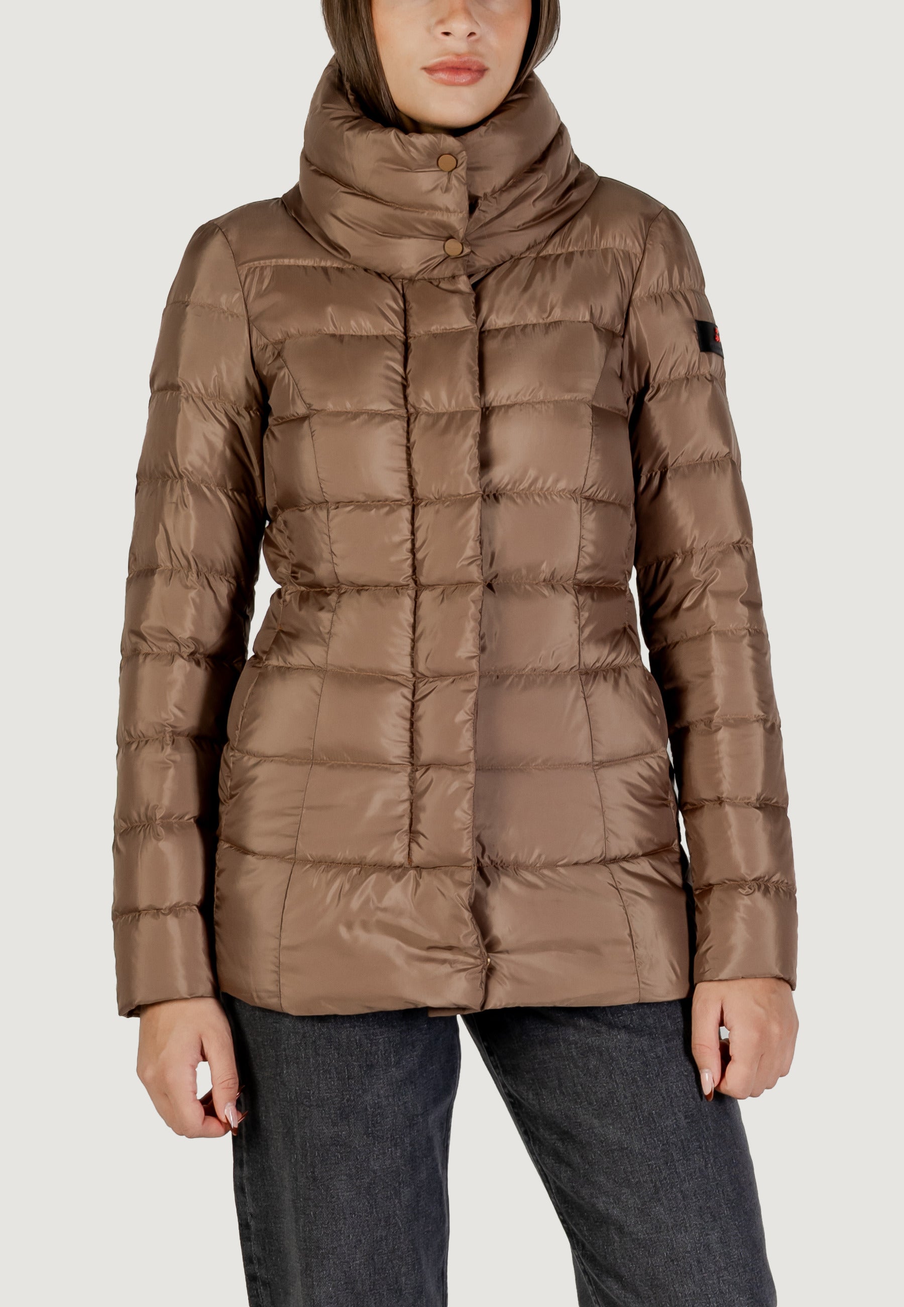 Down jacket PEUTEREY FLAGSTAFF MQN 03 Brown – Goccia.Shop