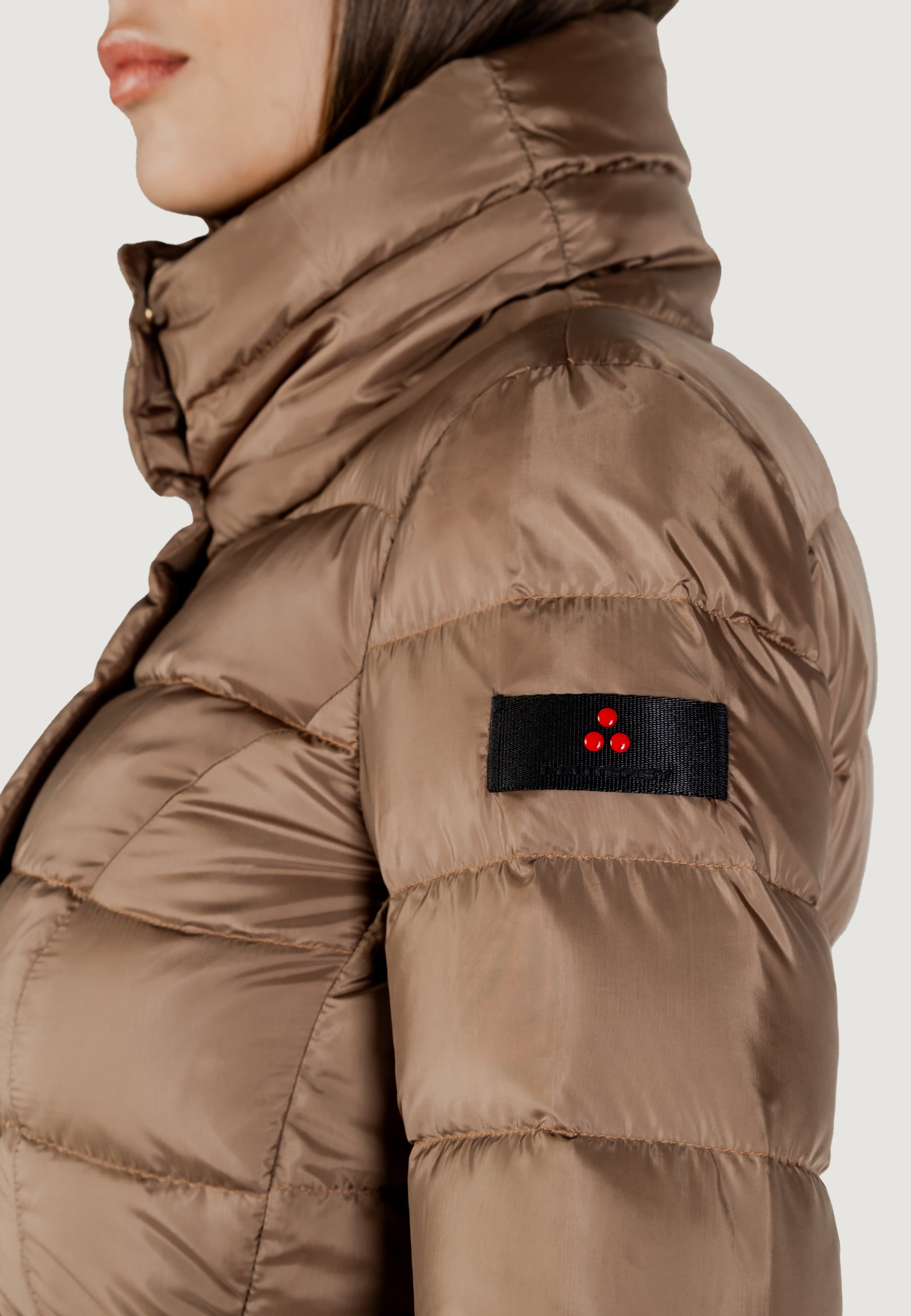 Down jacket PEUTEREY FLAGSTAFF MQN 03 Brown – Goccia.Shop