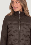 Down jacket Street One LTD QR Short Mat Mix Jkt w. Glued
