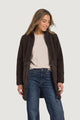 Piumino Street One Mat Mix Teddy Coat W. Quilting