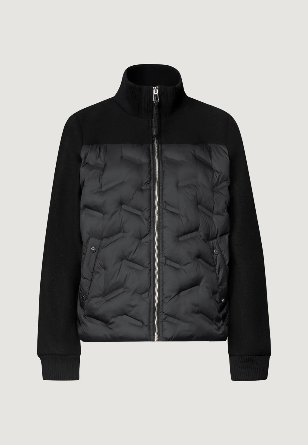 Down jacket Street One LTD QR Short Mat Mix Jkt w. Glued