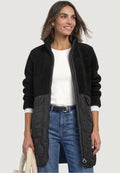 Piumino Street One Mat Mix Teddy Coat W. Quilting