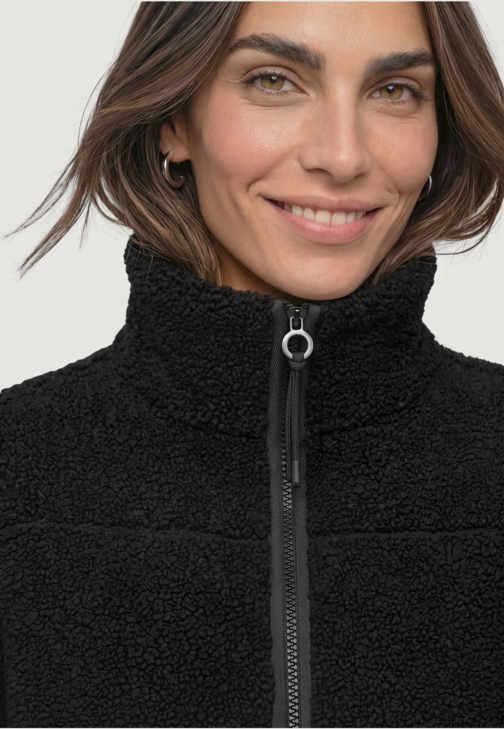 Piumino Street One Mat Mix Teddy Coat W. Quilting