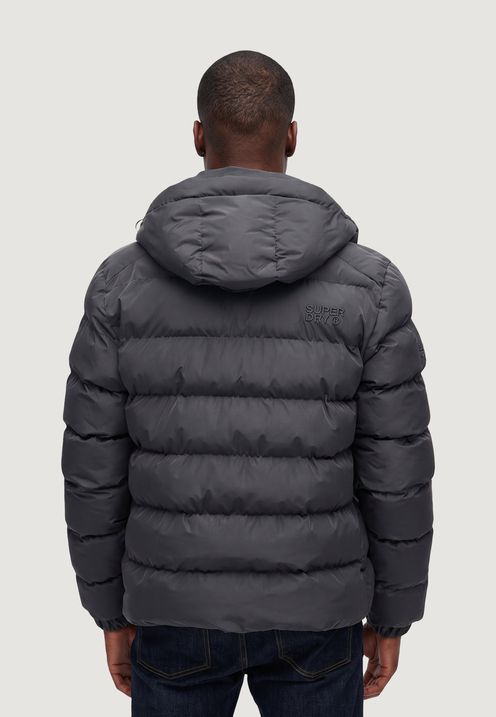 Down Jacket Superdry Hooded Sports Puffer Jacket