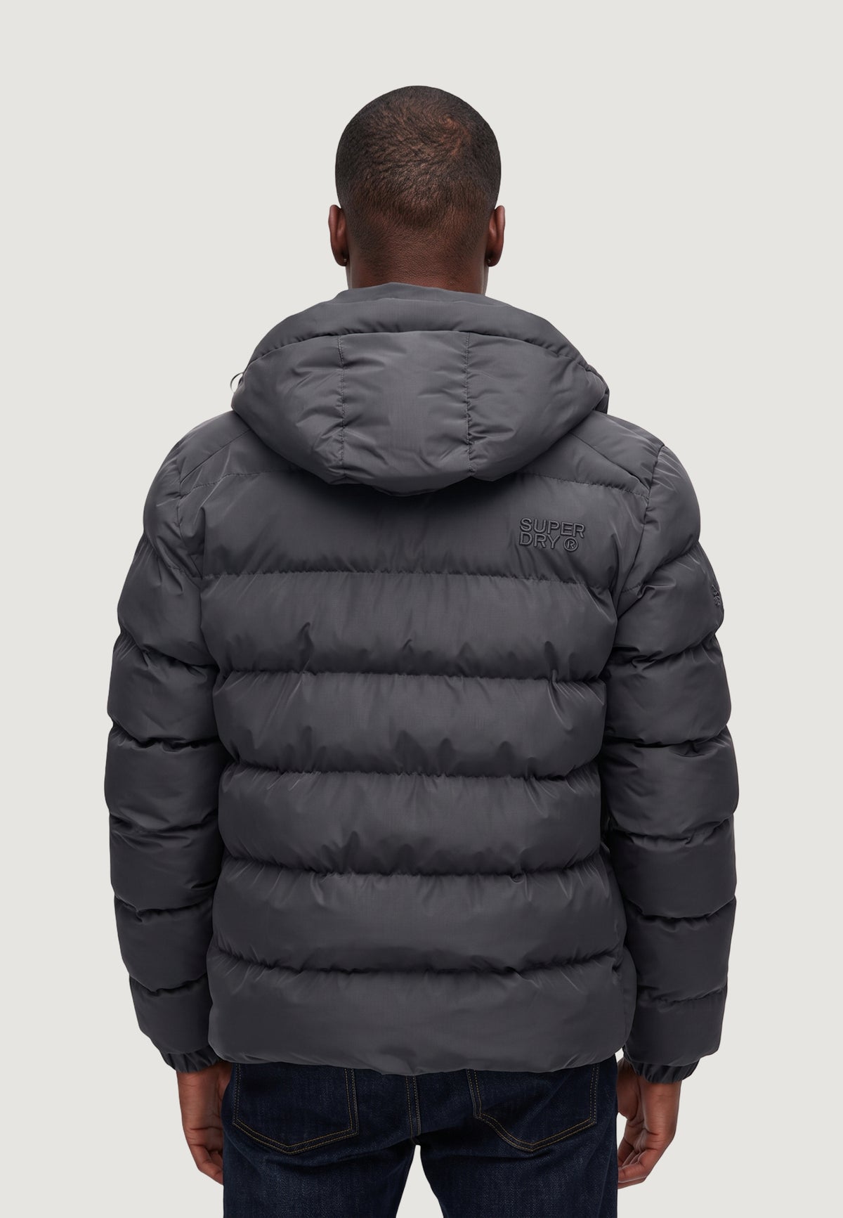 Down Jacket Superdry Hooded Sports Puffer Jacket