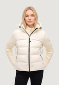 Piumino Superdry Cable Knit Sleeve Hybrid