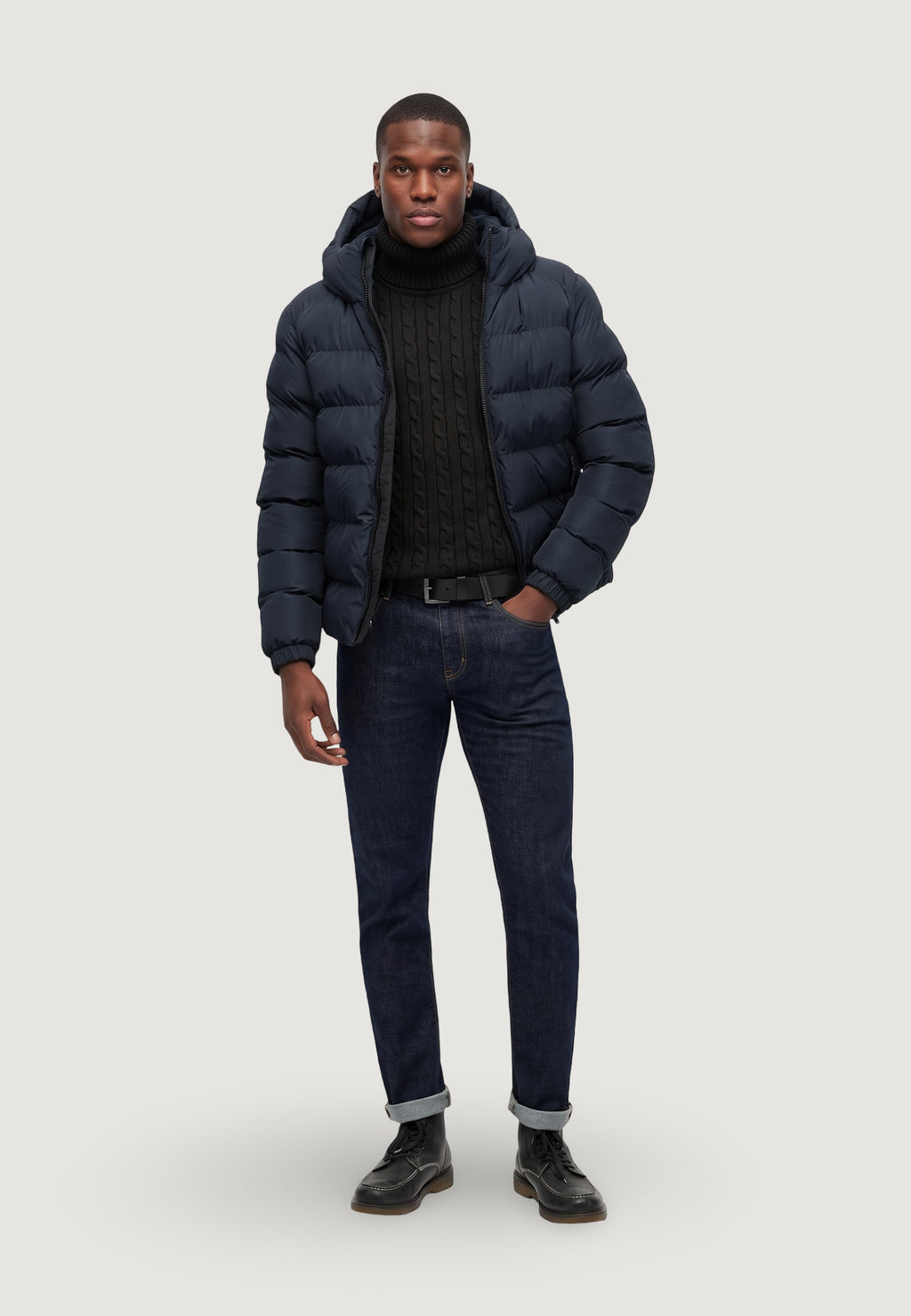 Down Jacket Superdry Hooded Sports Puffer Jacket