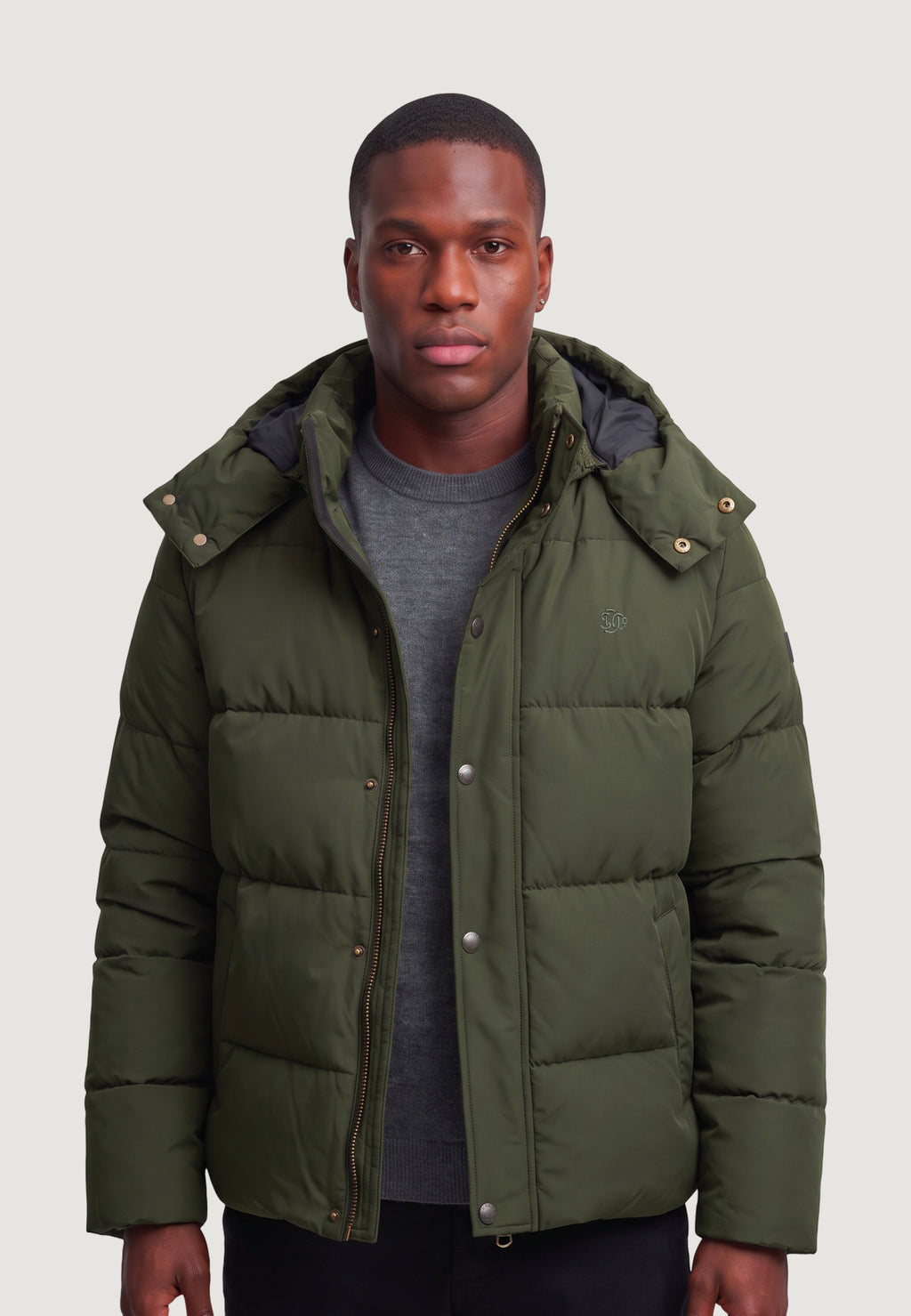 Down Jacket Superdry Premium Hood Puffer Jkt