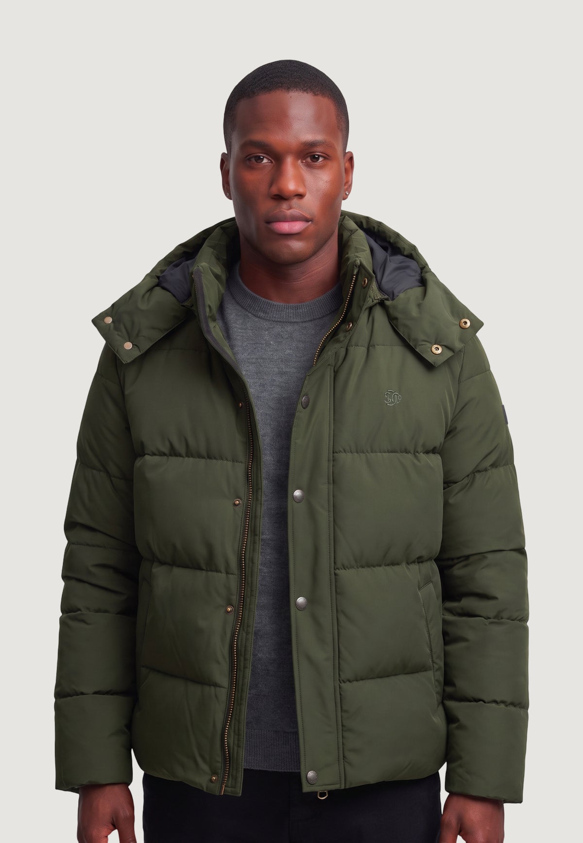 Down Jacket Superdry Premium Hood Puffer Jkt
