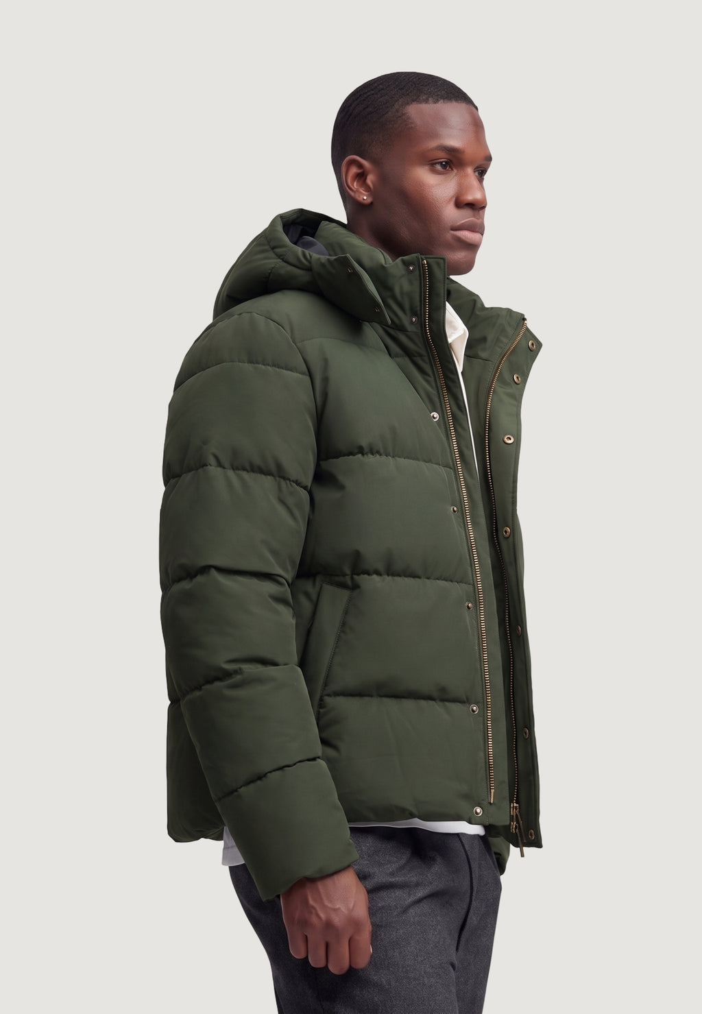 Down Jacket Superdry Premium Hood Puffer Jkt