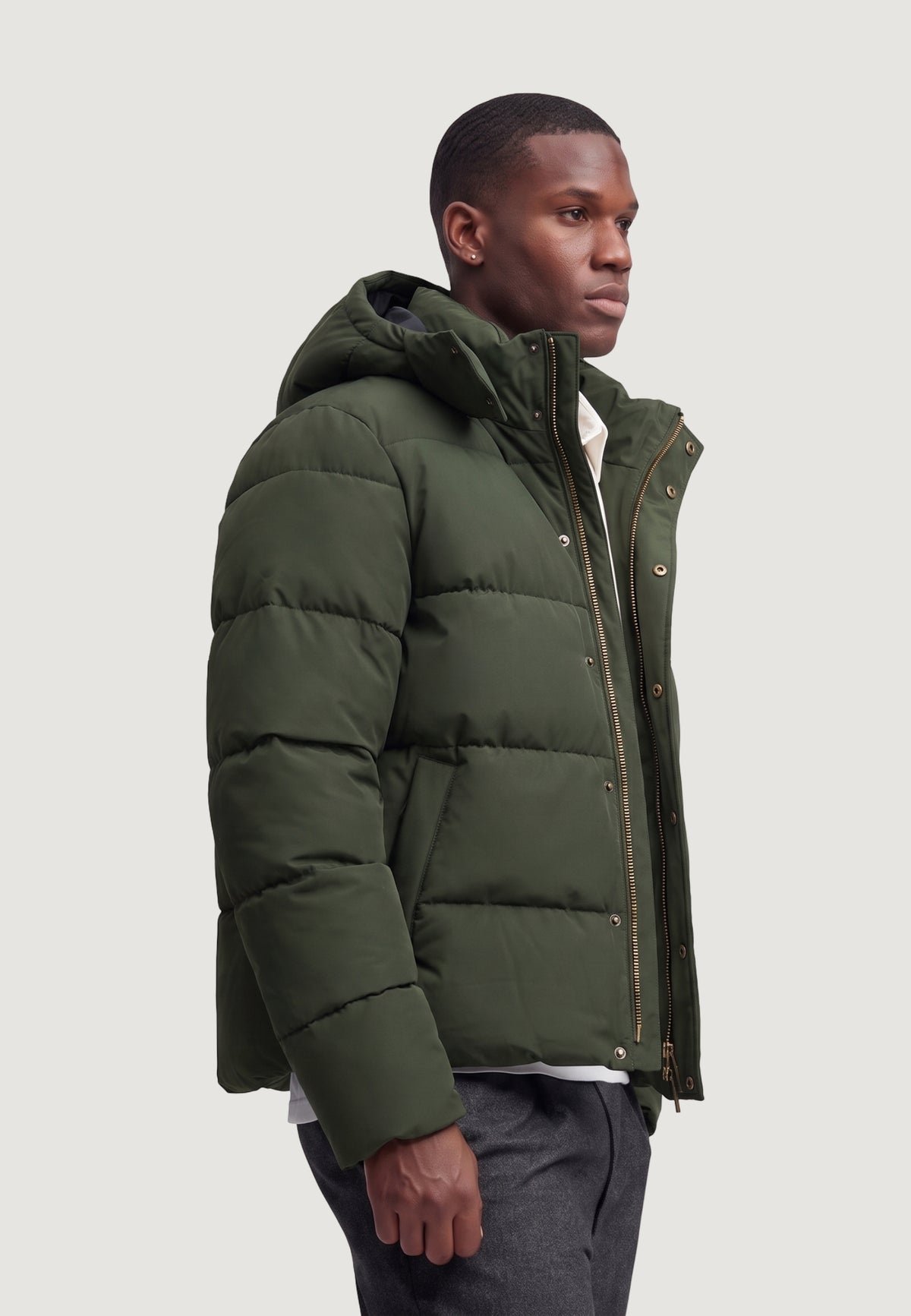 Down Jacket Superdry Premium Hood Puffer Jkt
