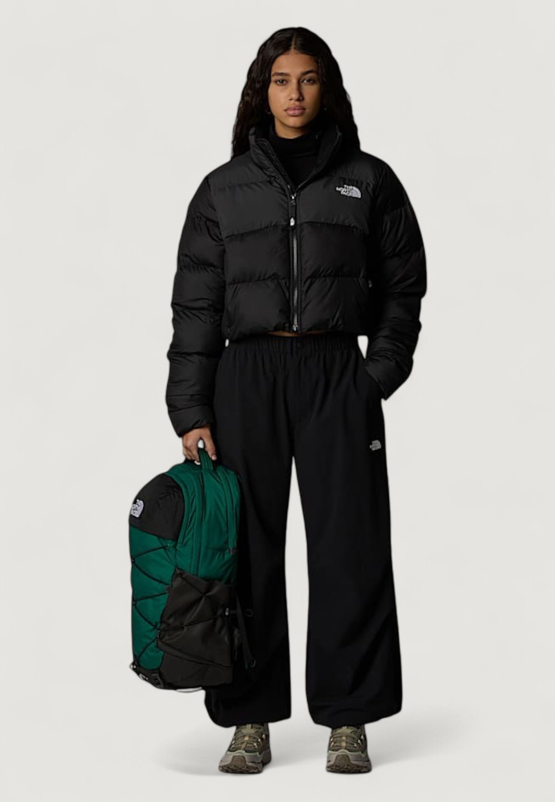 Down jacket THE NORTH FACE W CROPPED SAIKURU