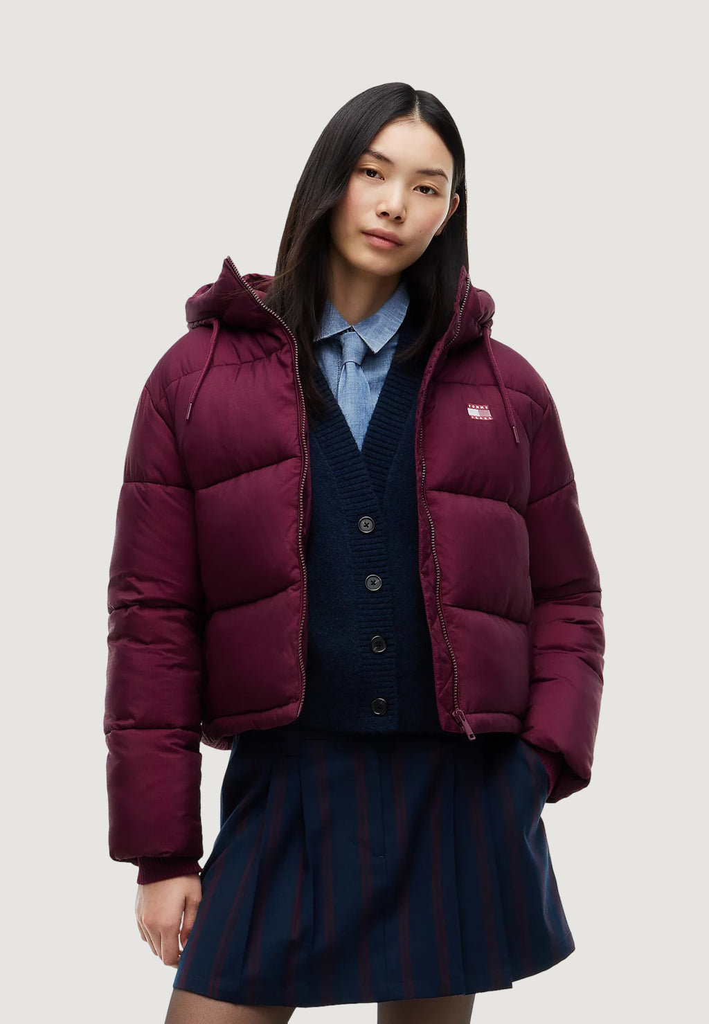 Piumino Tommy Hilfiger Jeans TJW HOODED PUFFER JA