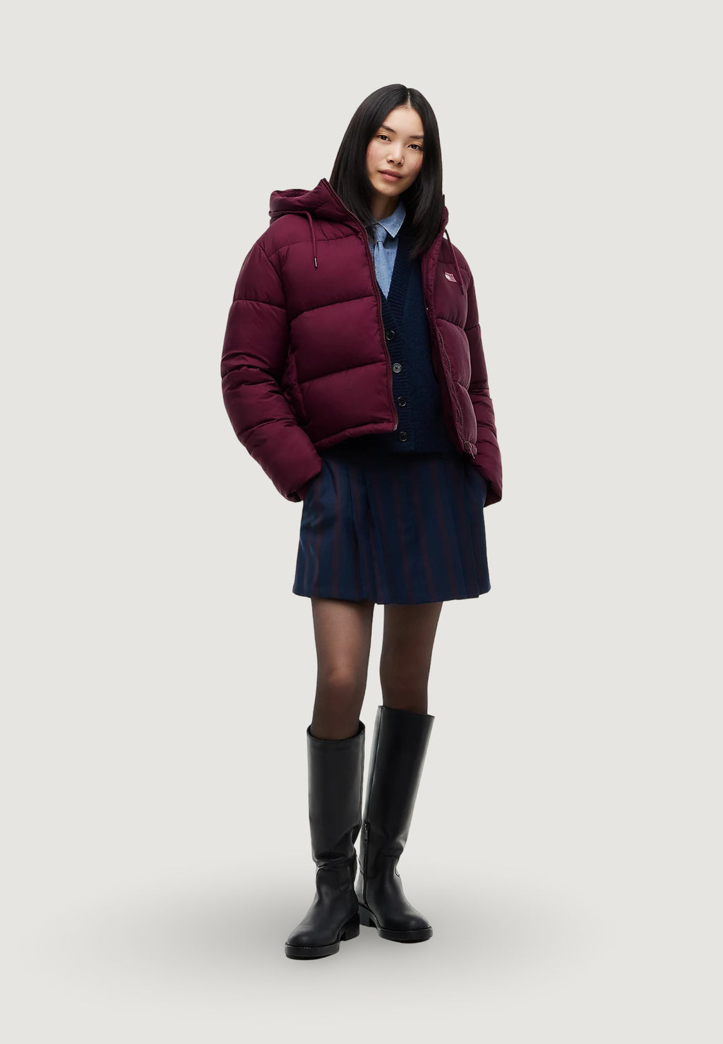 Piumino Tommy Hilfiger Jeans TJW HOODED PUFFER JA