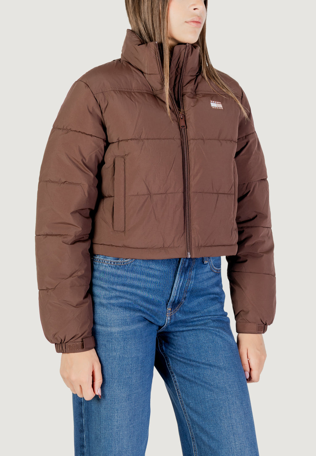 Piumino Tommy Hilfiger Jeans TJW FLAG BACK CROP E