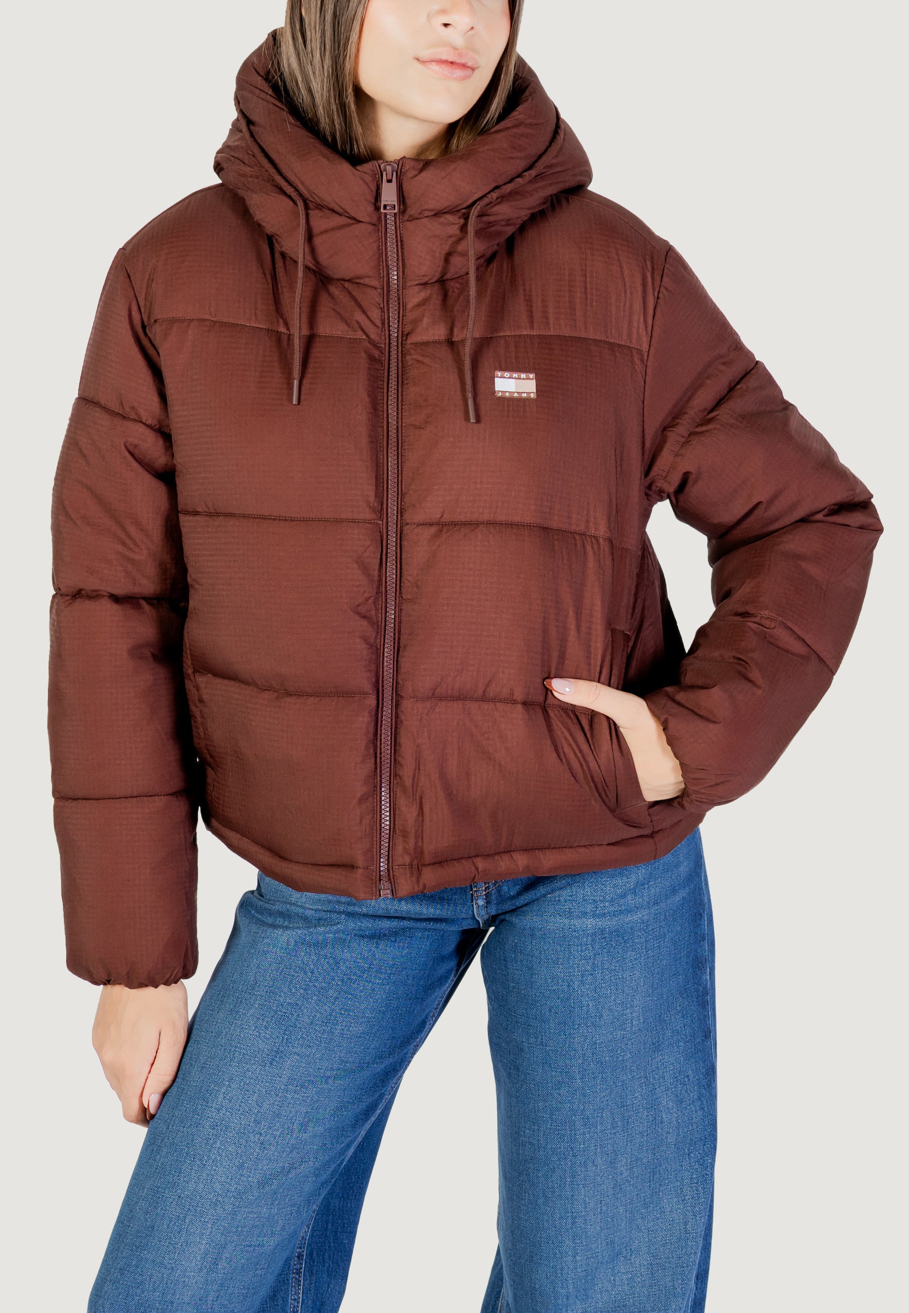 Piumino Tommy Hilfiger Jeans TJW HOODED PUFFER JA