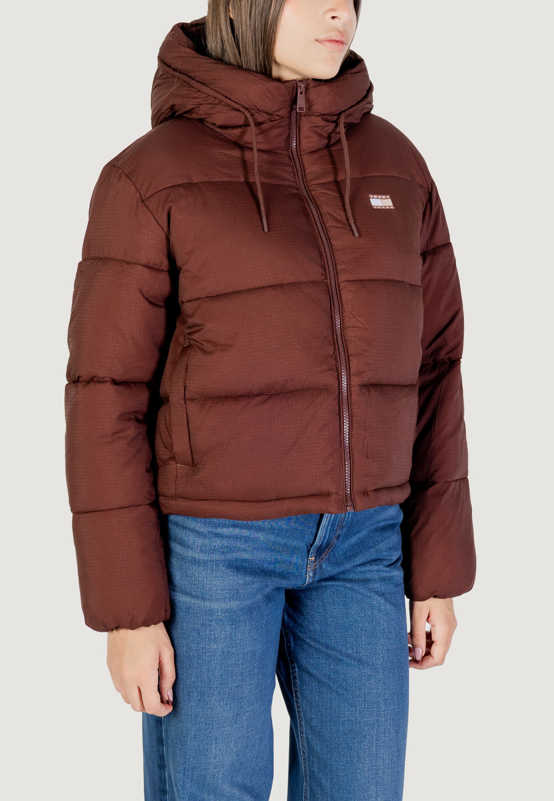 Piumino Tommy Hilfiger Jeans TJW HOODED PUFFER JA
