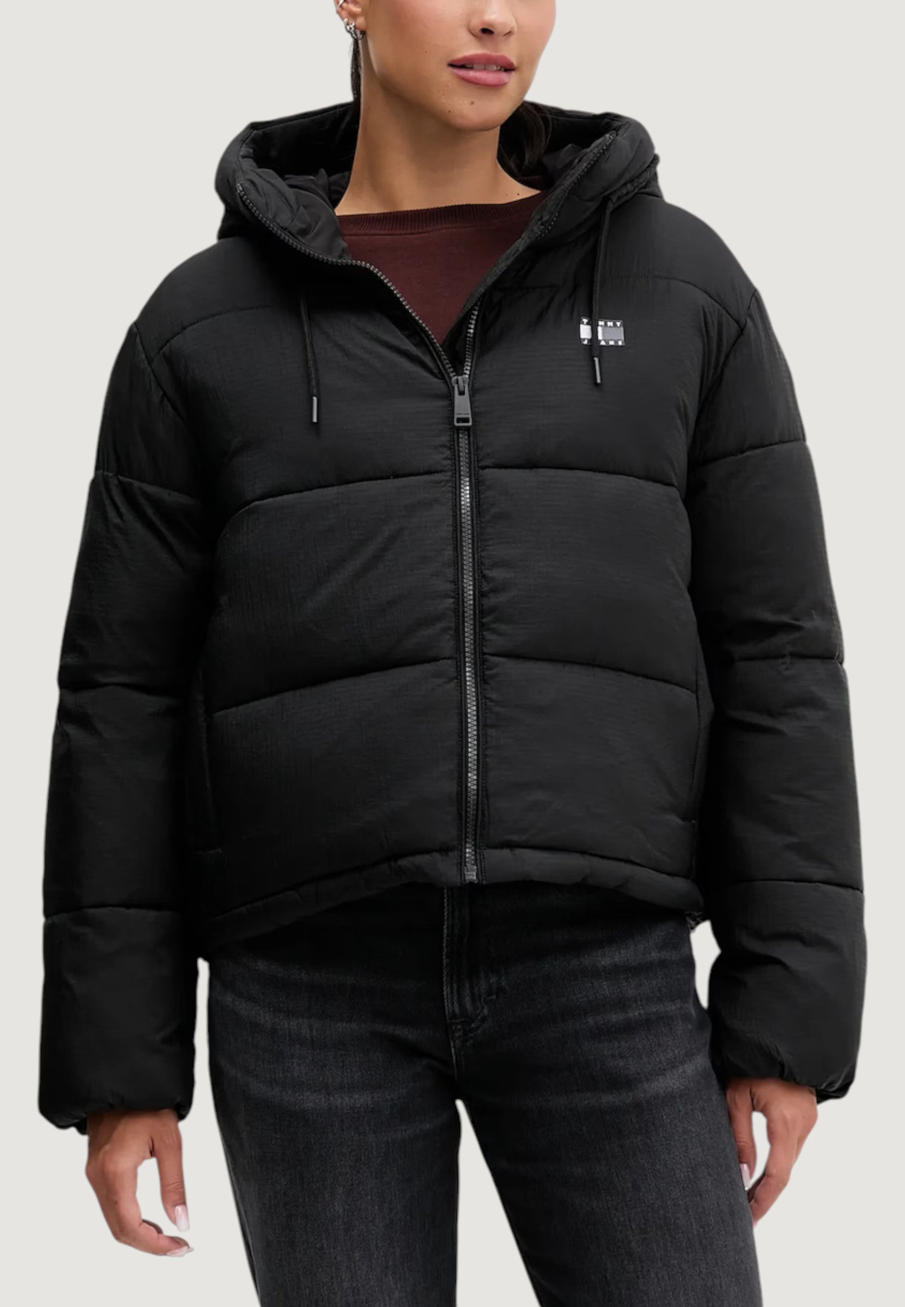 Piumino Tommy Hilfiger Jeans TJW HOODED PUFFER JA