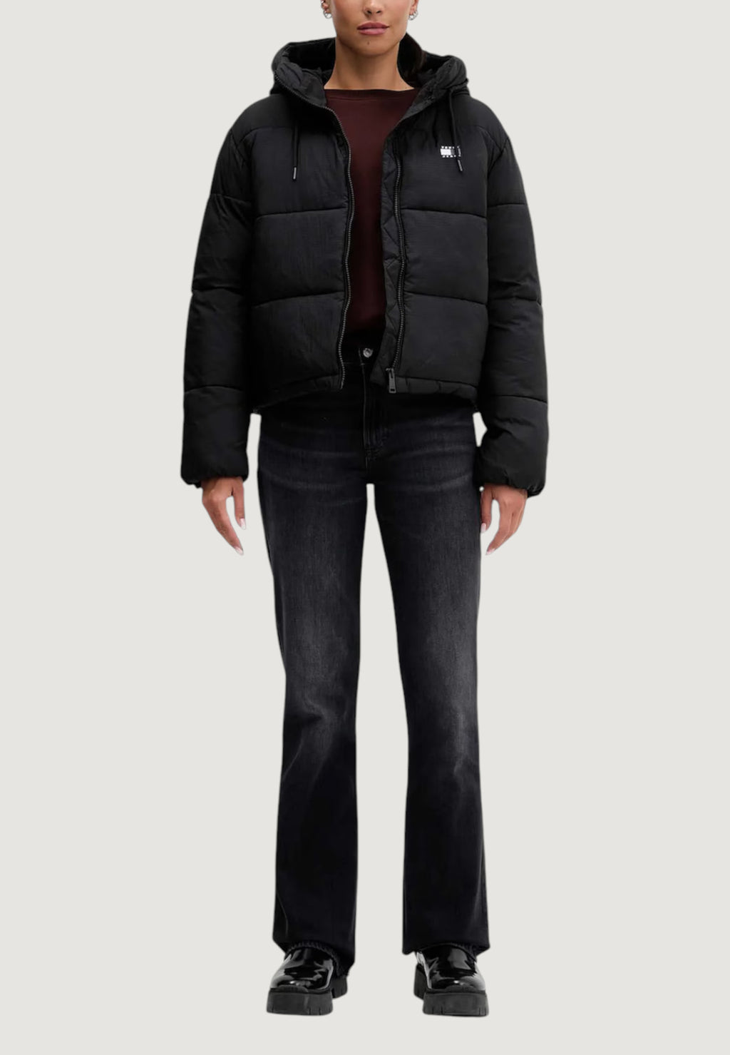 Piumino Tommy Hilfiger Jeans TJW HOODED PUFFER JA